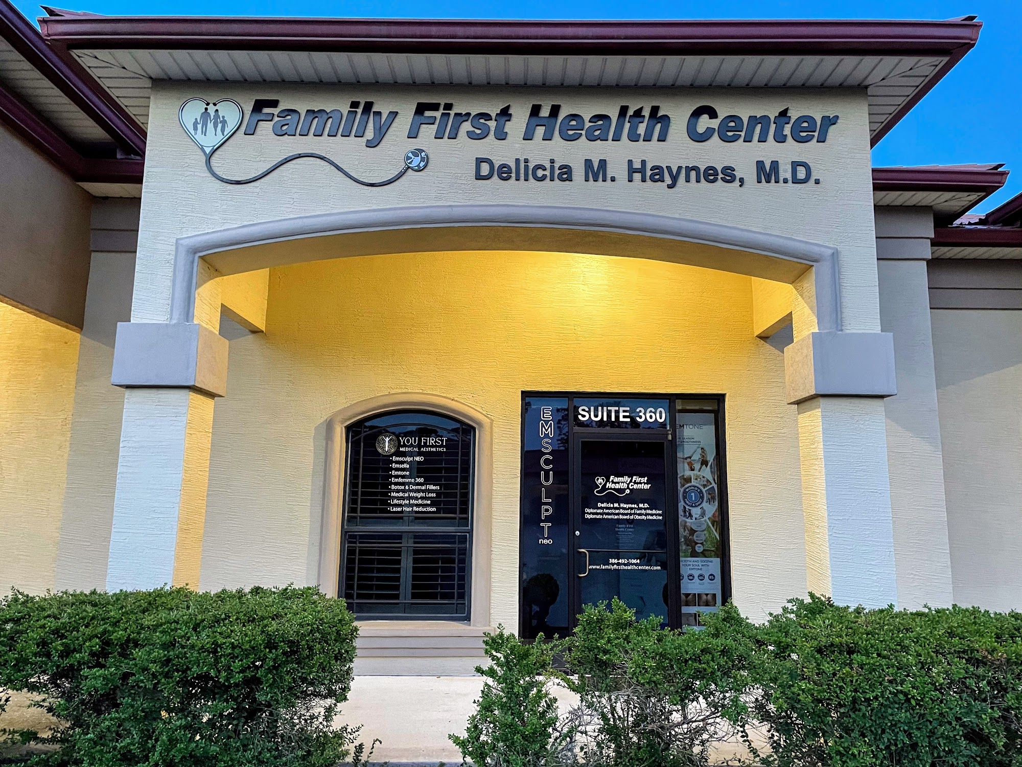 You First Medical Aesthetics 1898 S Clyde Morris Blvd Suite 360-B, Daytona Beach Florida 32119