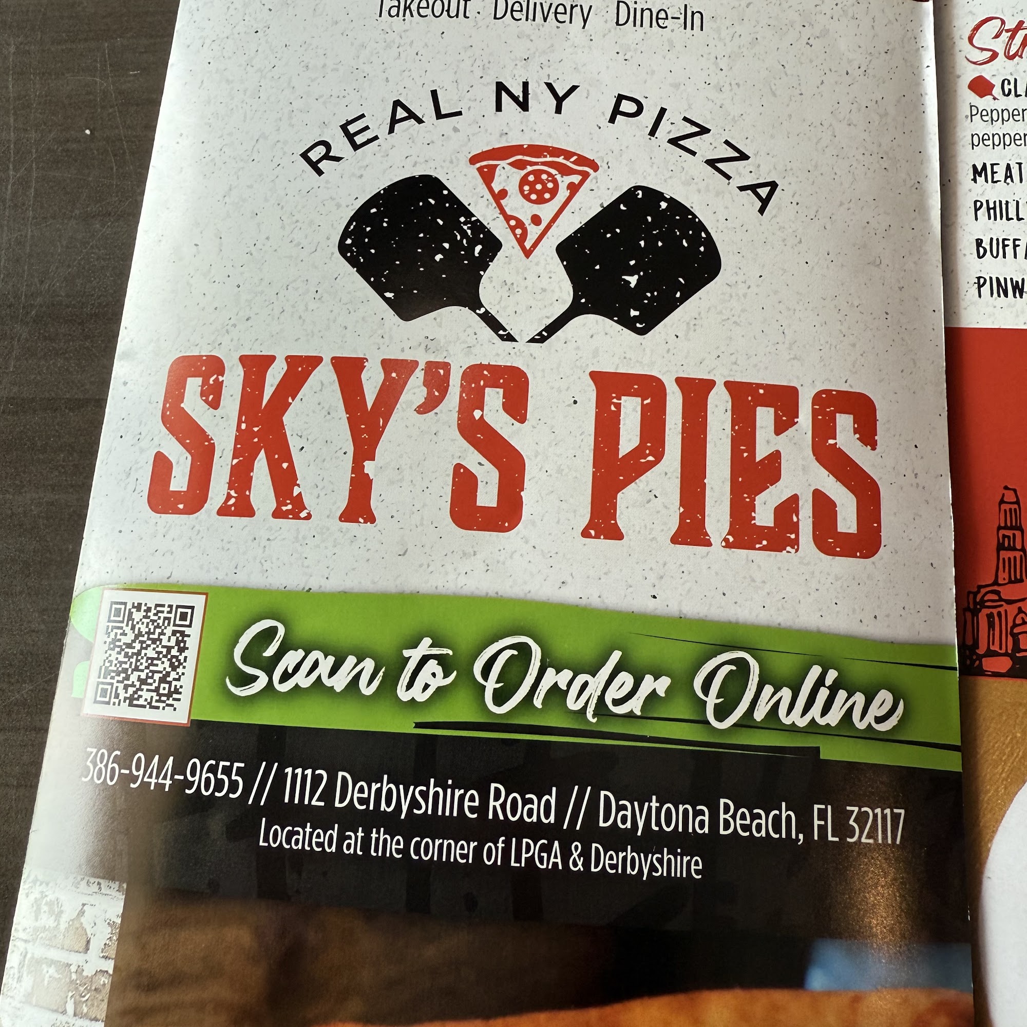 Sky’s Pies Pizza Daytona Beach