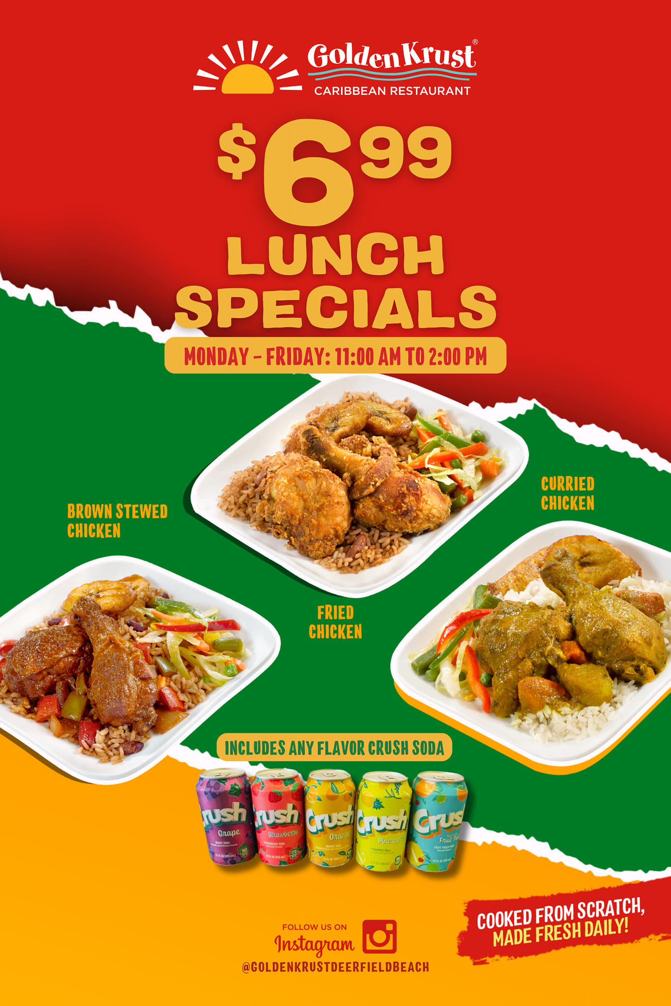 Golden Krust Caribbean Restaurant Menu