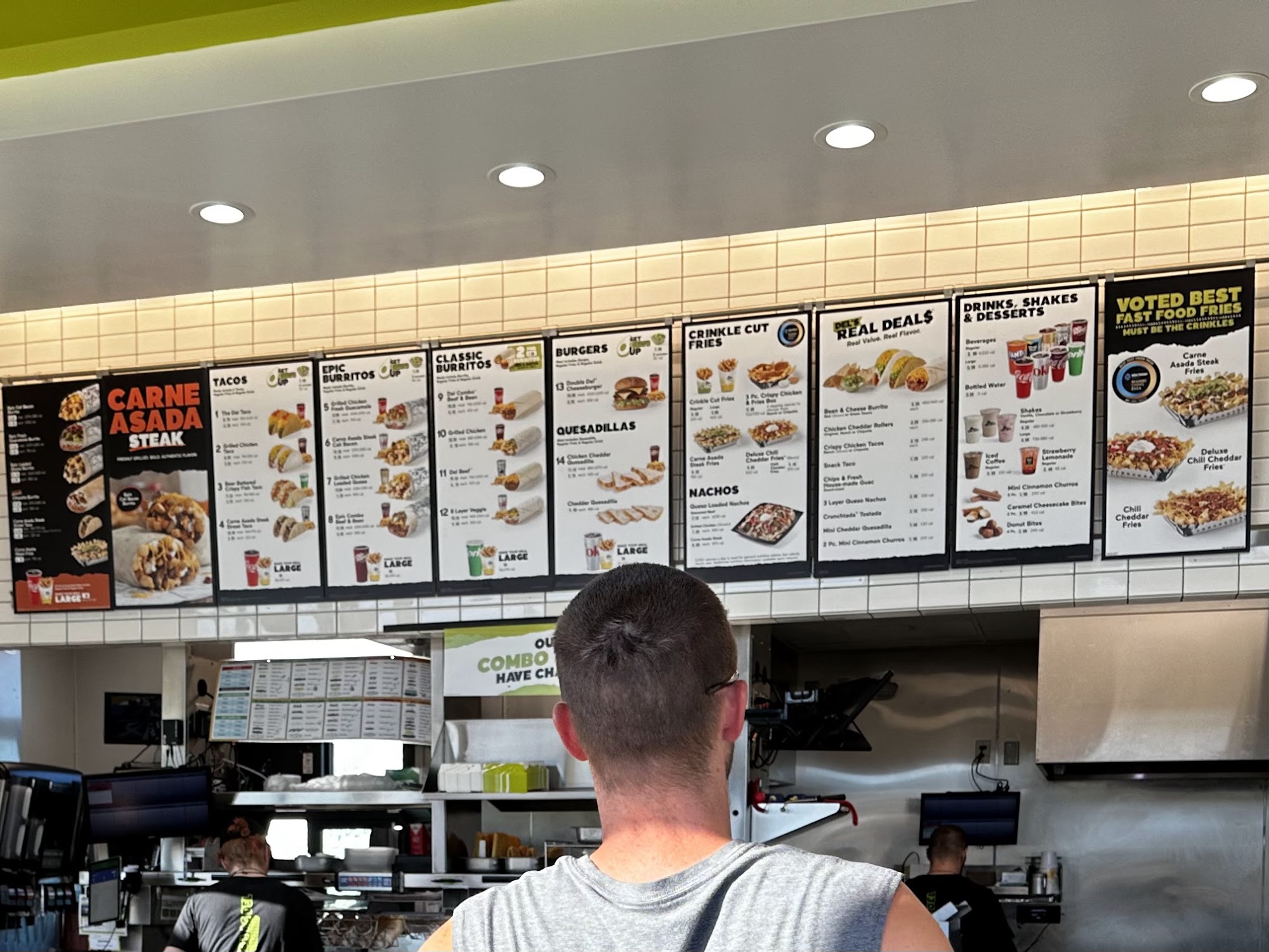 Del Taco Menu