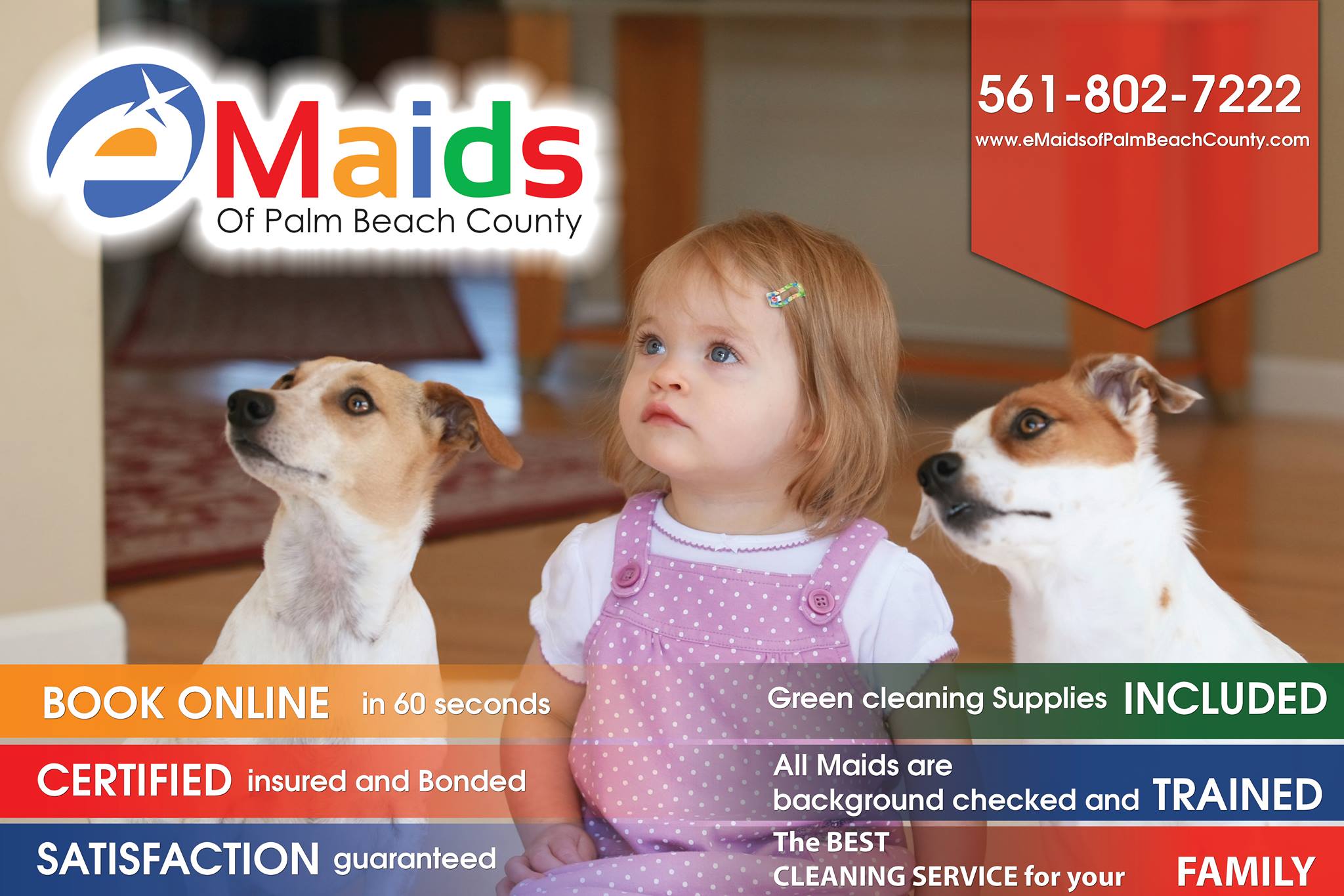 eMaids of Boca Raton 100 E Linton Blvd #206-A1, Delray Beach Florida 33483