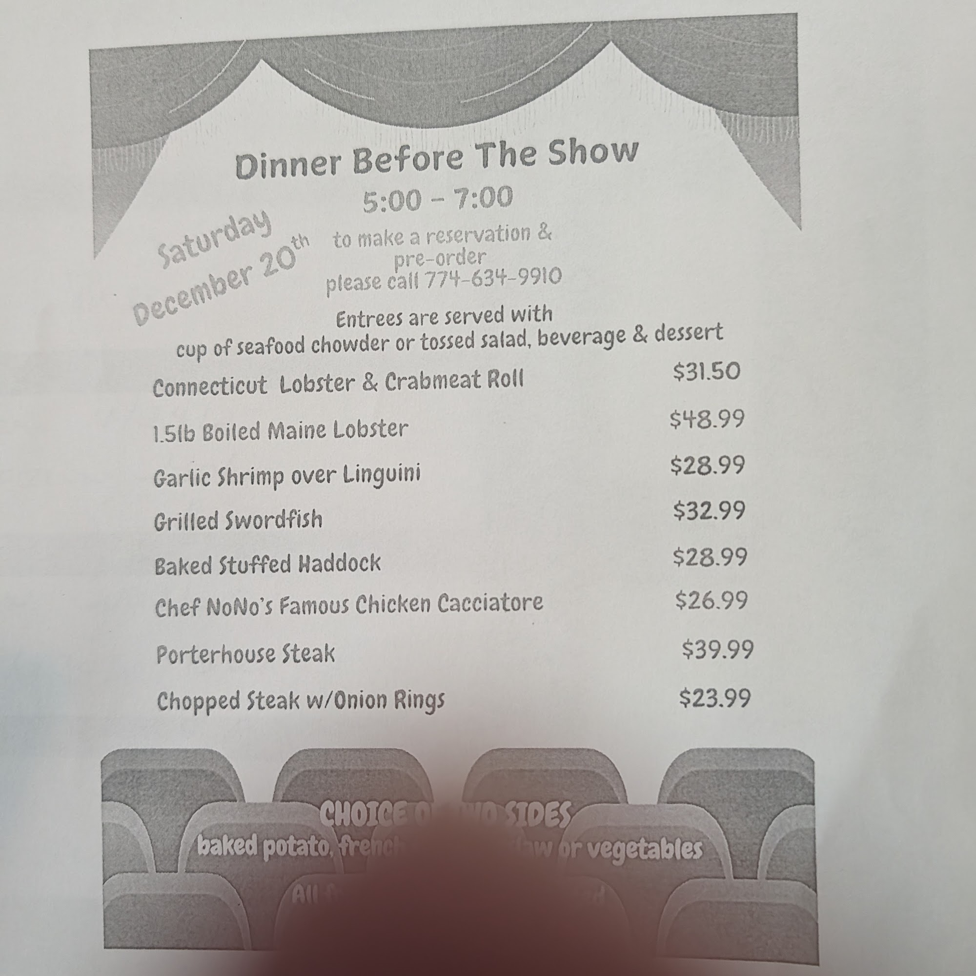 Village Cafe At Huntigton Pointe Menu