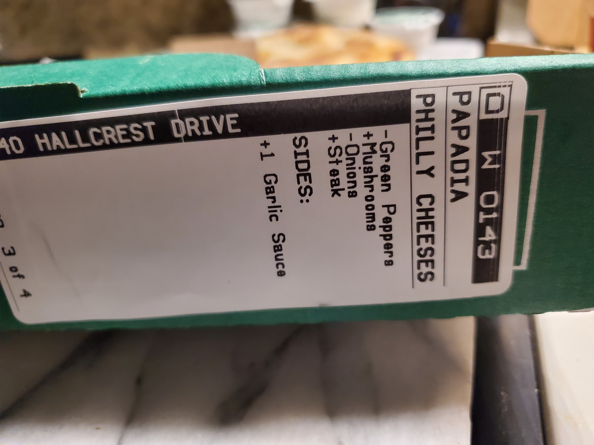 Papa Johns Pizza Menu