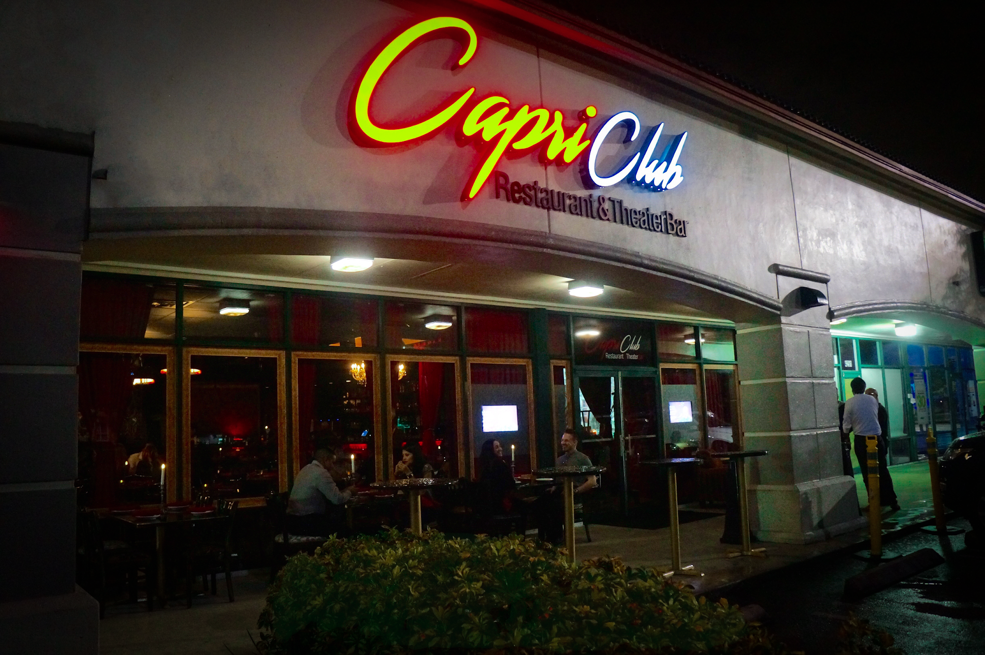 Capri Club Miami Menu