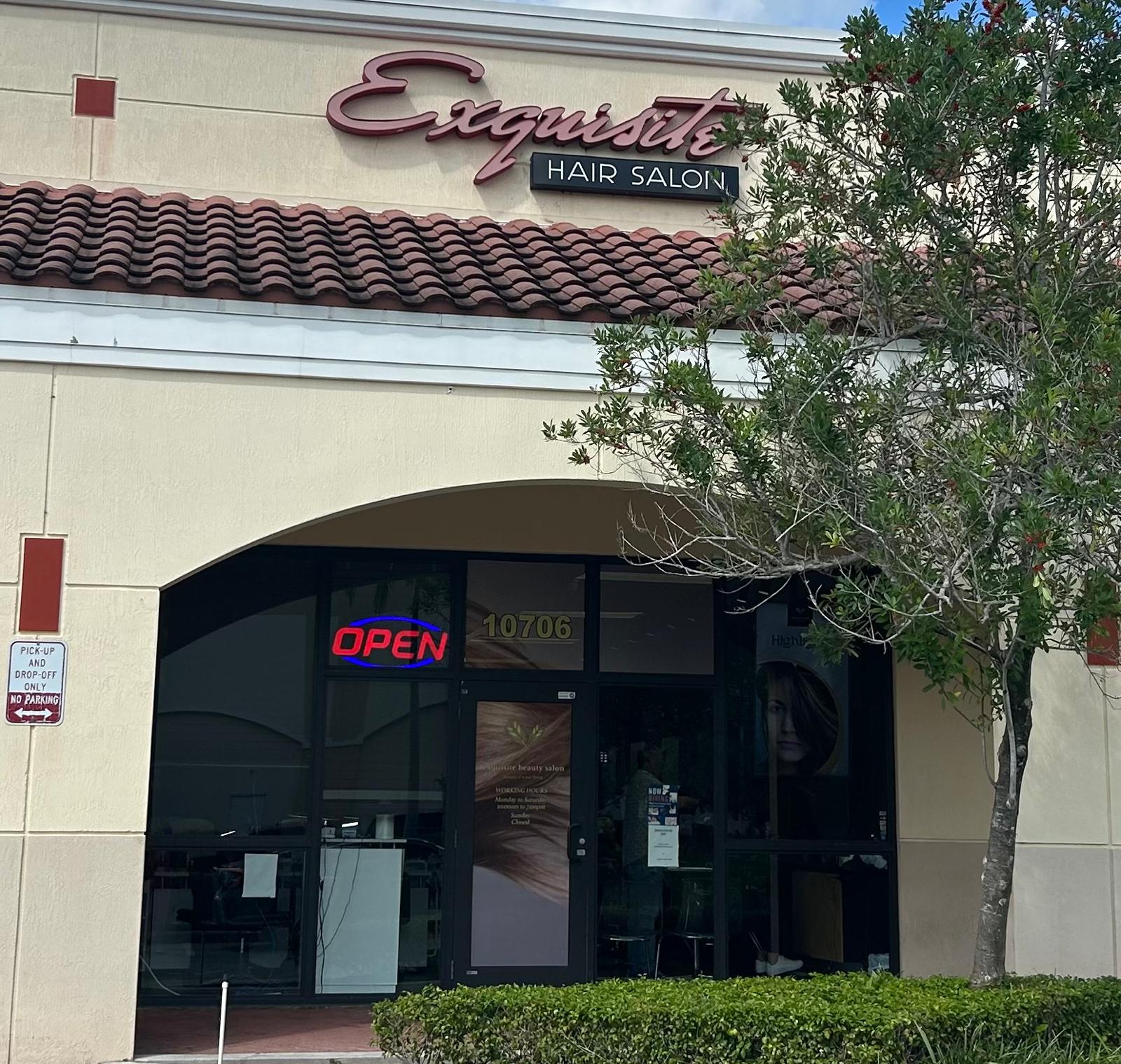 Exqusite Hair Salon 10706 NW 74th St, Doral Florida 33178