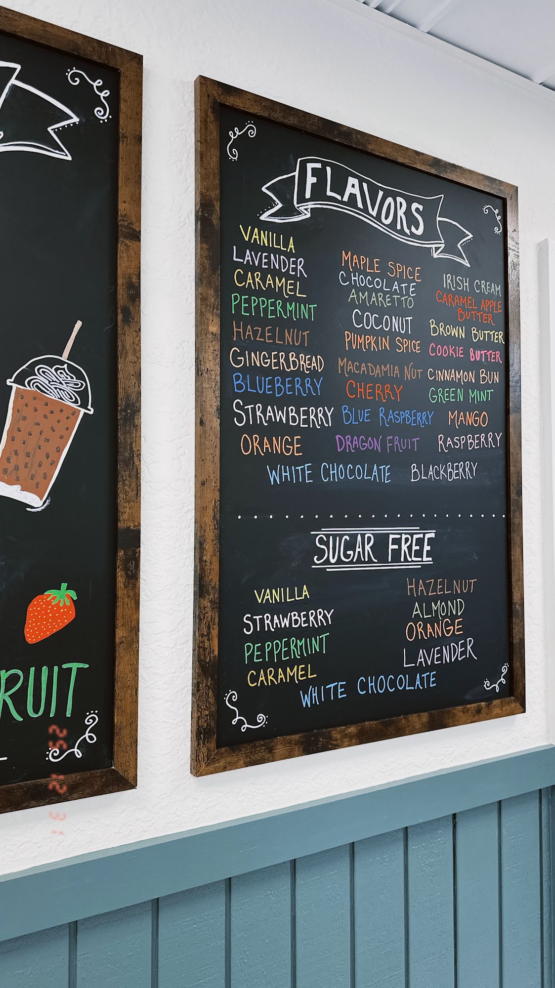 Crema Cafe Menu
