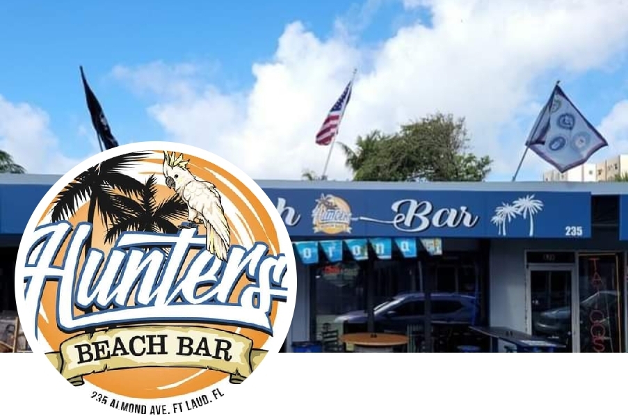Hunters Beach Bar Menu