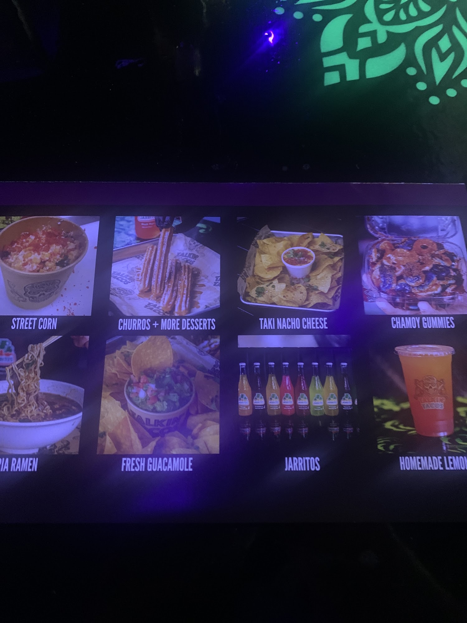 Talkin' Tacos Fort Lauderdale Menu