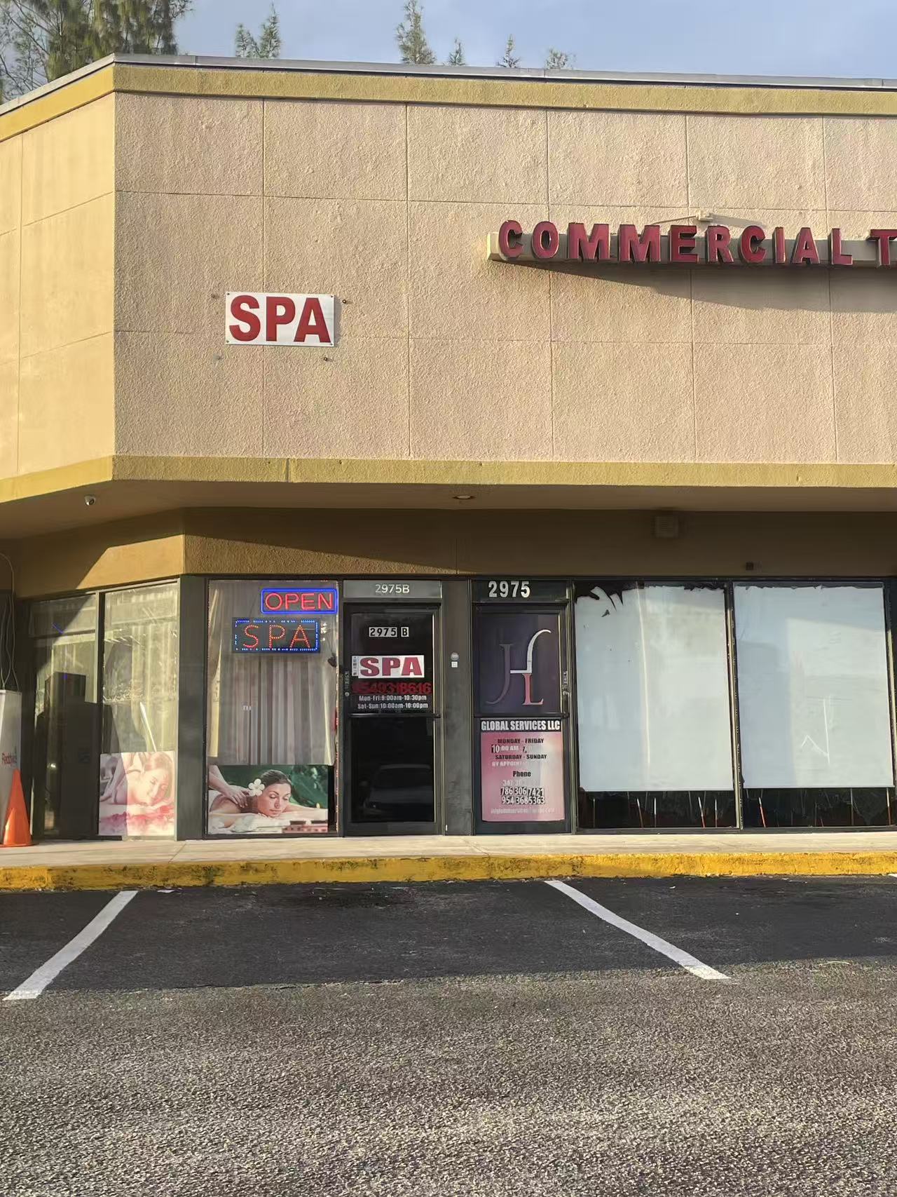 Hong Hong Spa 2975b W Commercial Blvd, Fort Lauderdale Florida 33309
