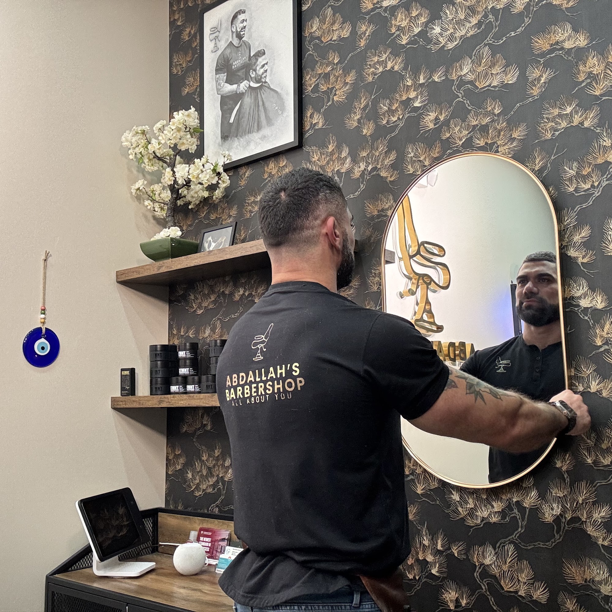 Abdallah’s barbershop