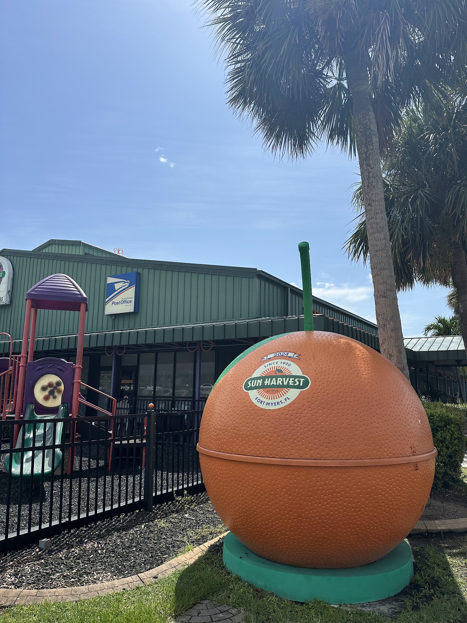 Sun Harvest Citrus Menu