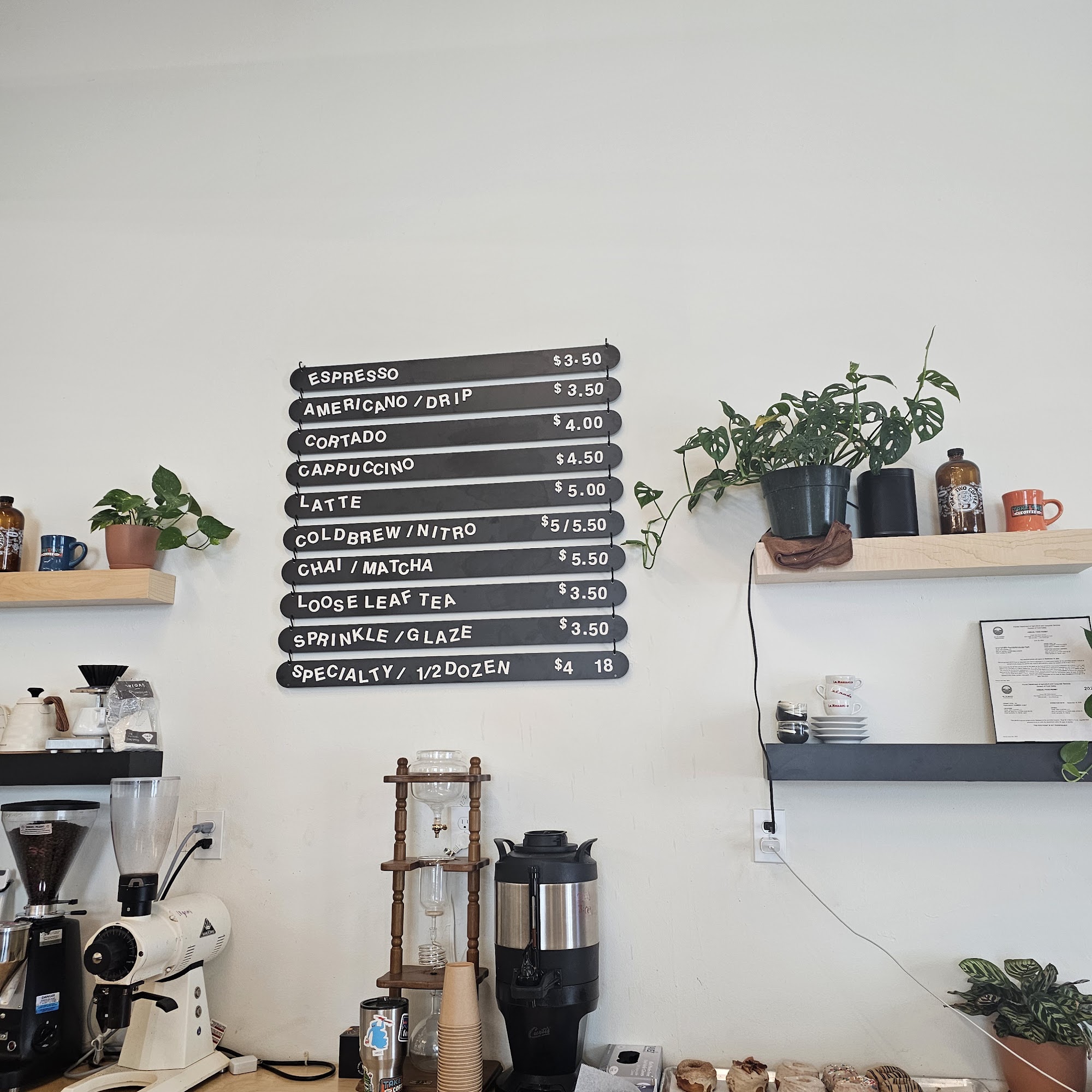 Take Two Coffee Menu