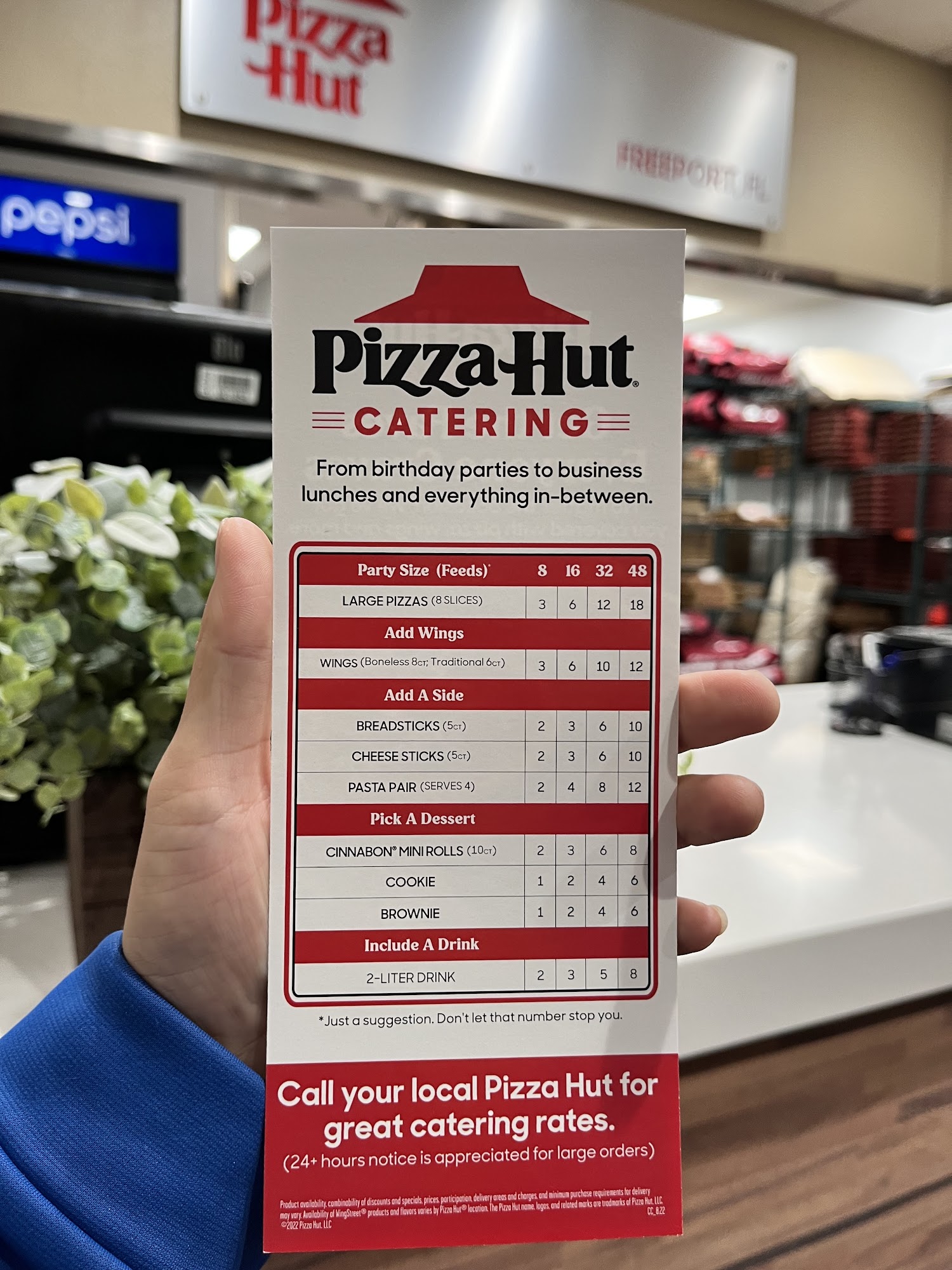 Pizza Hut Menu
