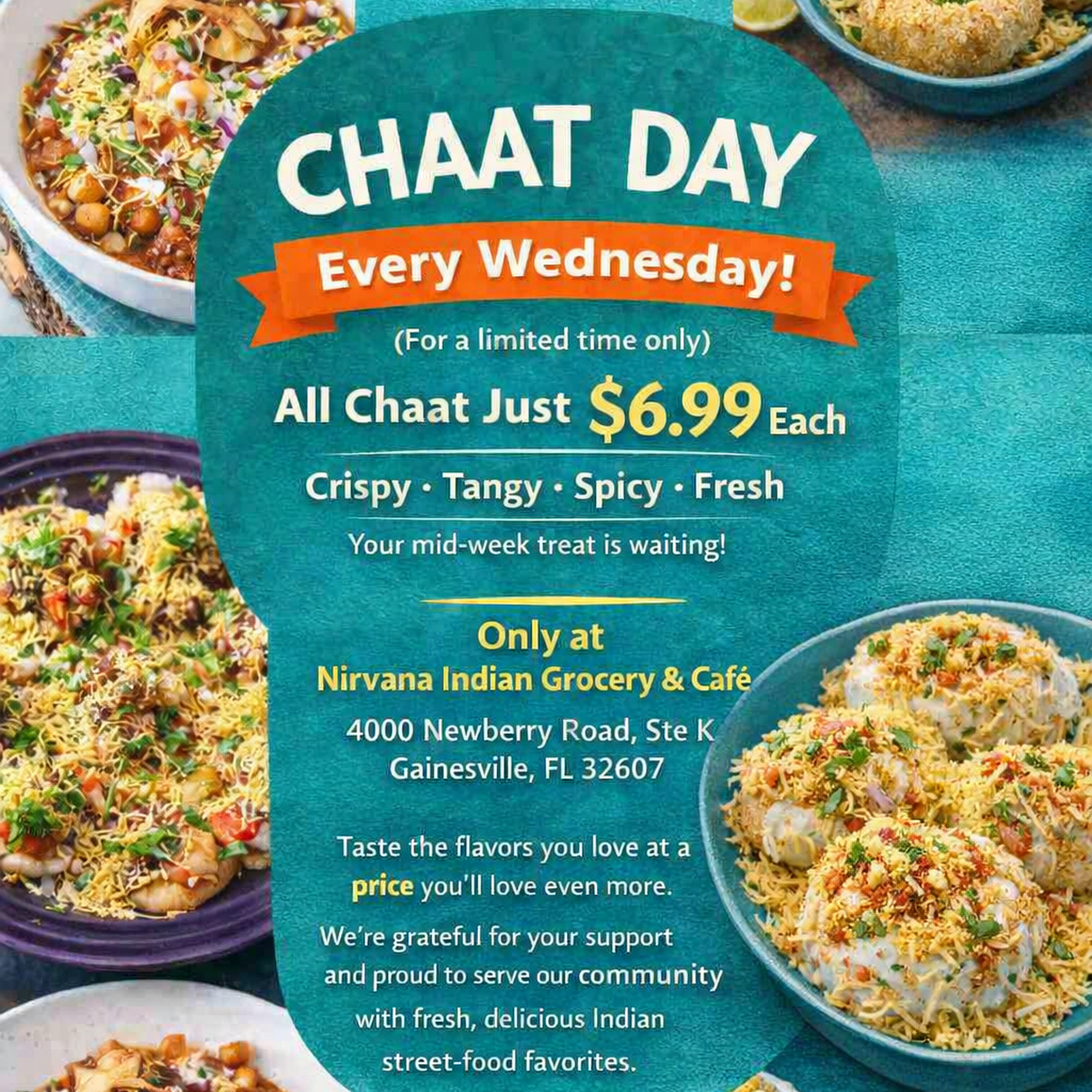 Nirvana Indian Grocery and Cafe Gainesville