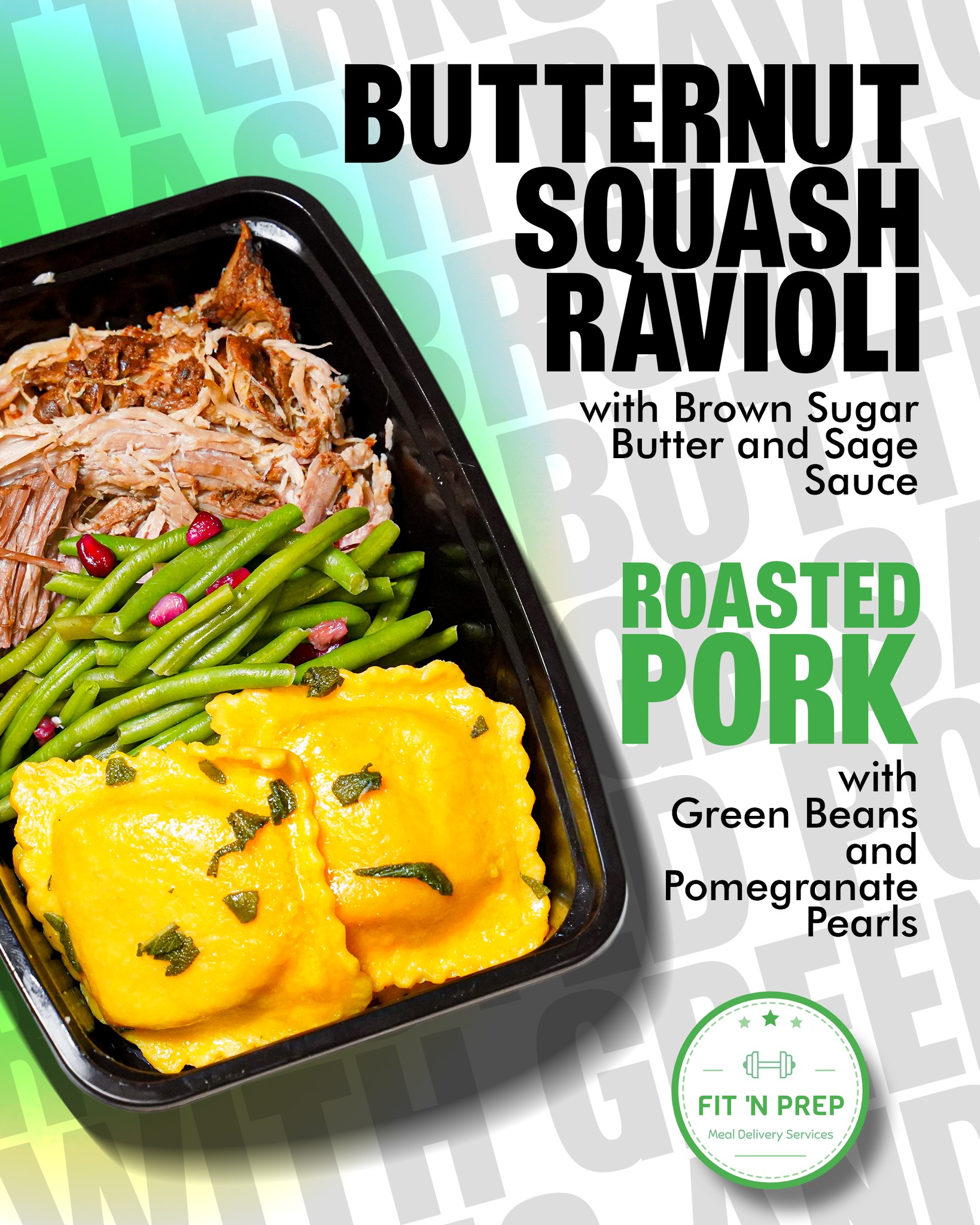 Fit 'n Prep - Meal Prep Services Menu