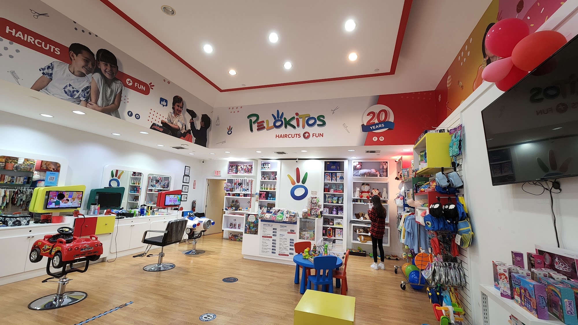 Pelokitos Haircuts for Kids Westland Mall, 1645 W 49th St Store 1312, Hialeah Florida 33012