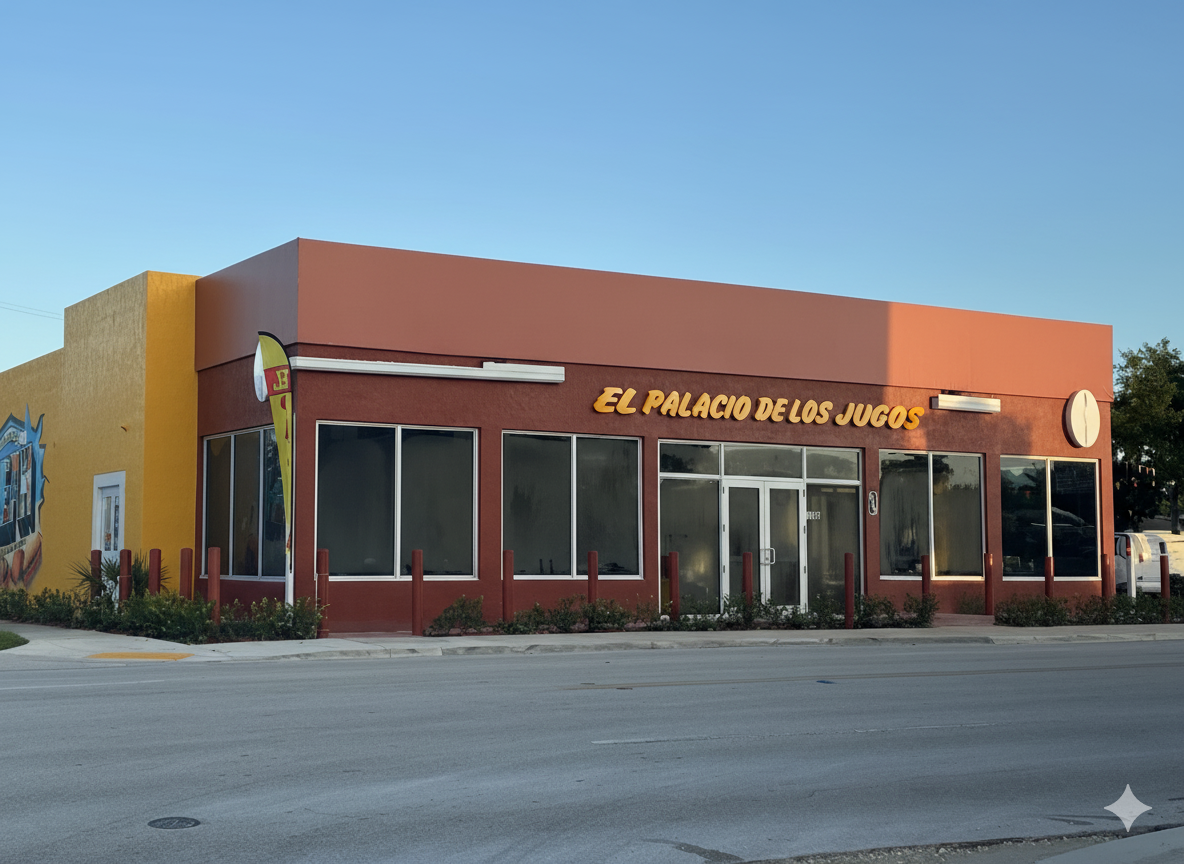 El Palacio de los Jugos Menu