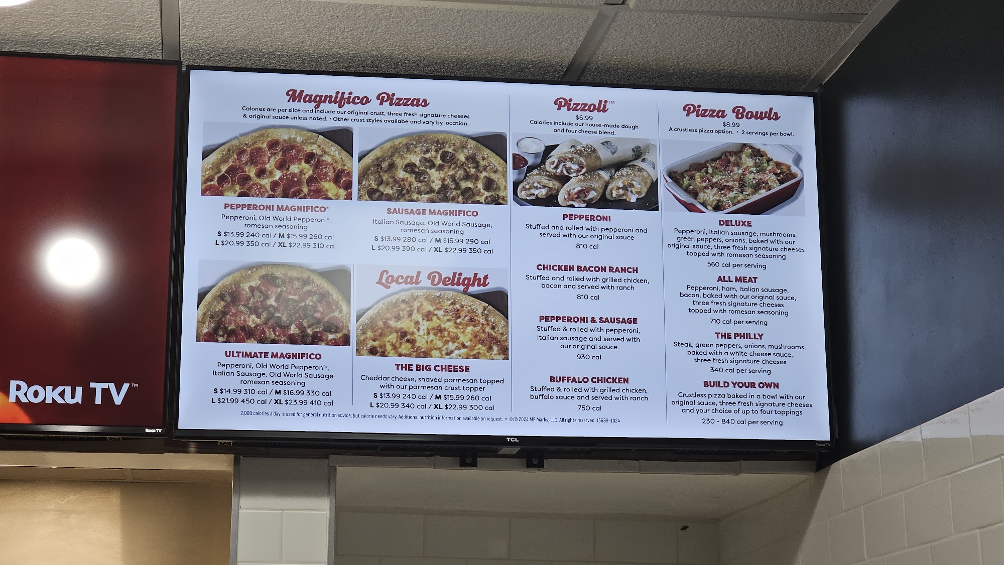 Marco's Pizza Menu