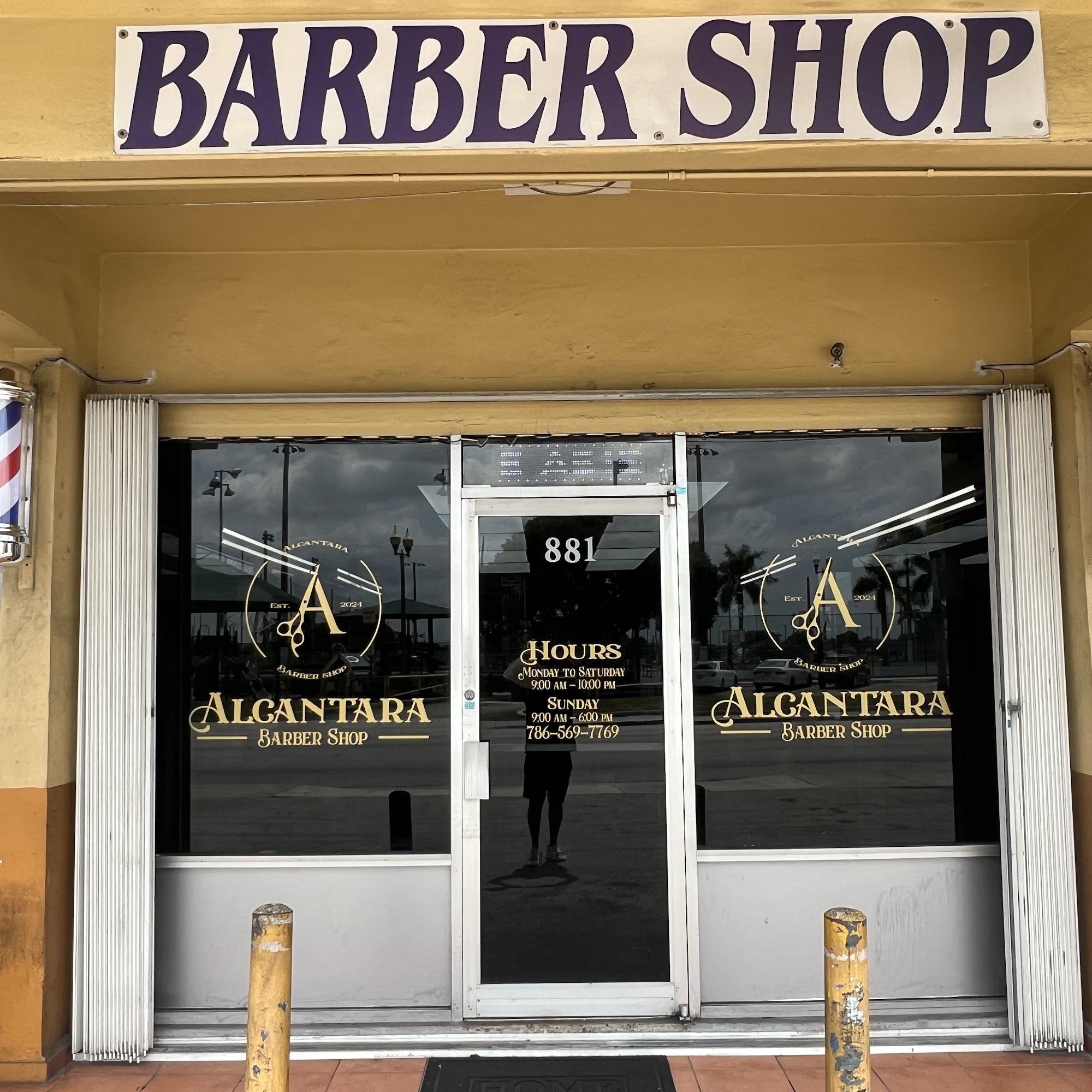 Alcantara Barber Shop 881 W 29th St, Hialeah Florida 33012