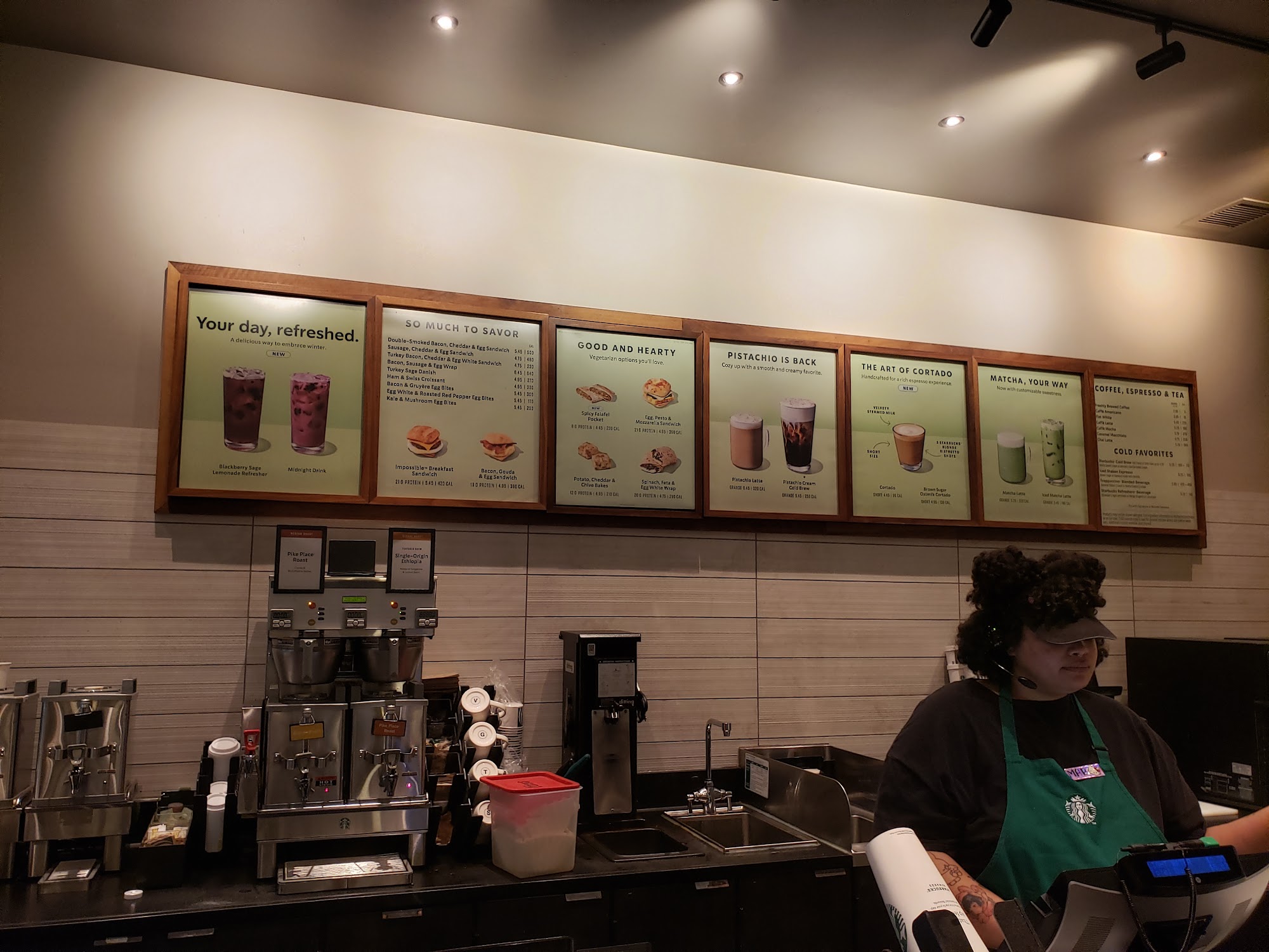 Starbucks Menu