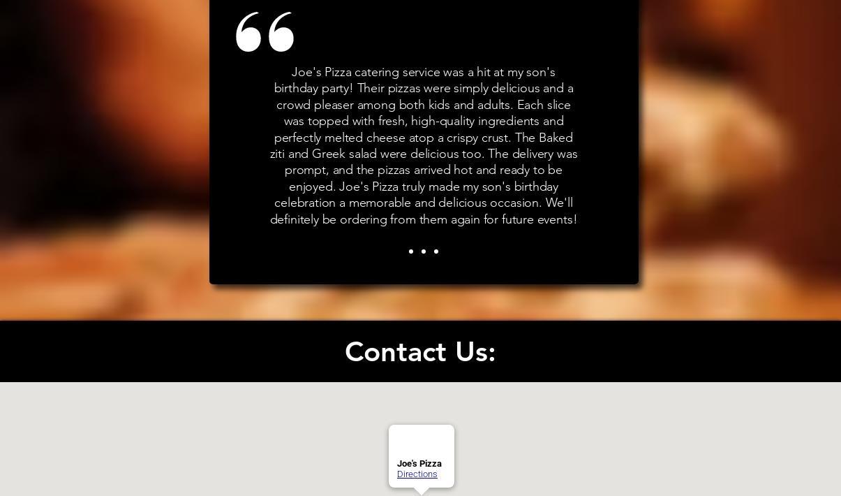 Joe's Pizza 3294 Stirling Rd, Hollywood