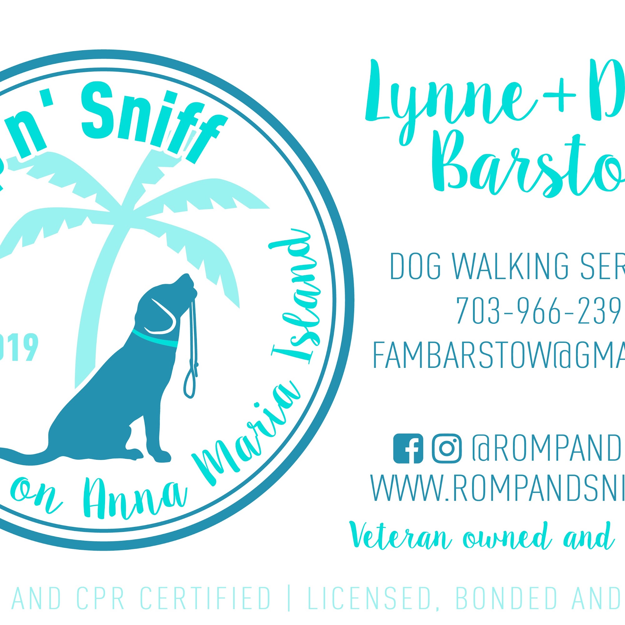 Romp and Sniff Dog Walkers Holmes Beach