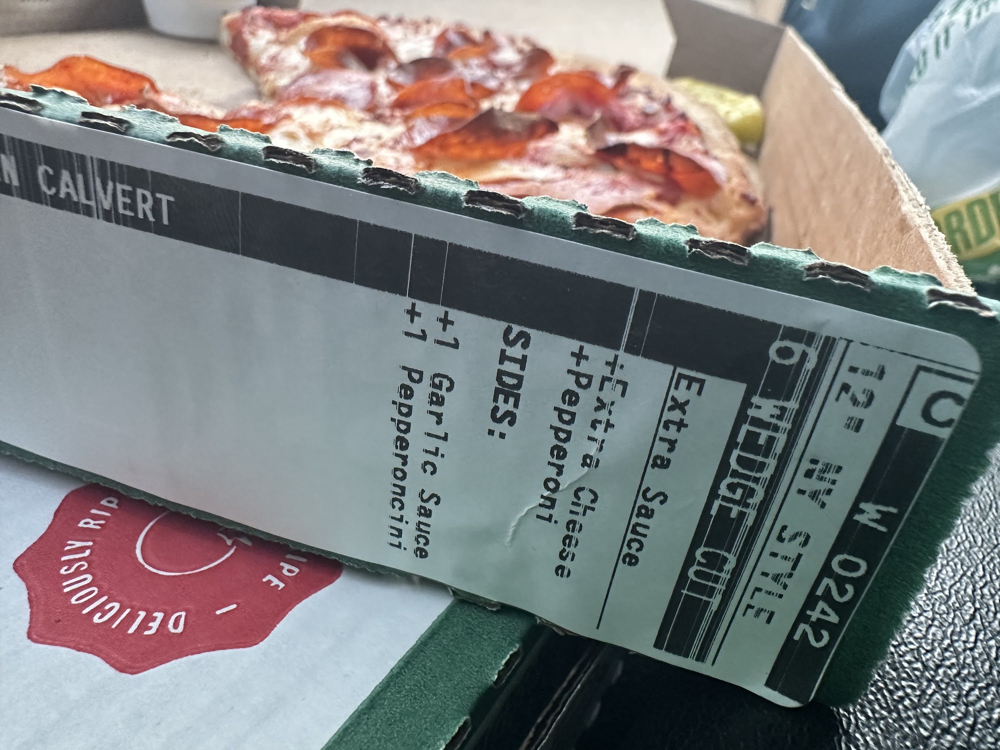 Papa Johns Pizza Menu