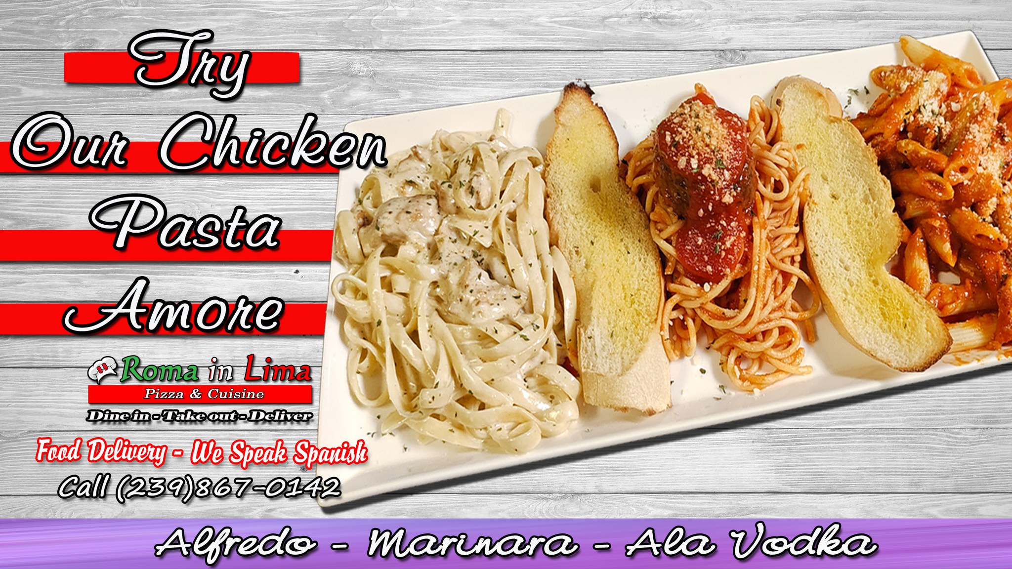 Roma In Lima Pizza & Cuisine Immokalee