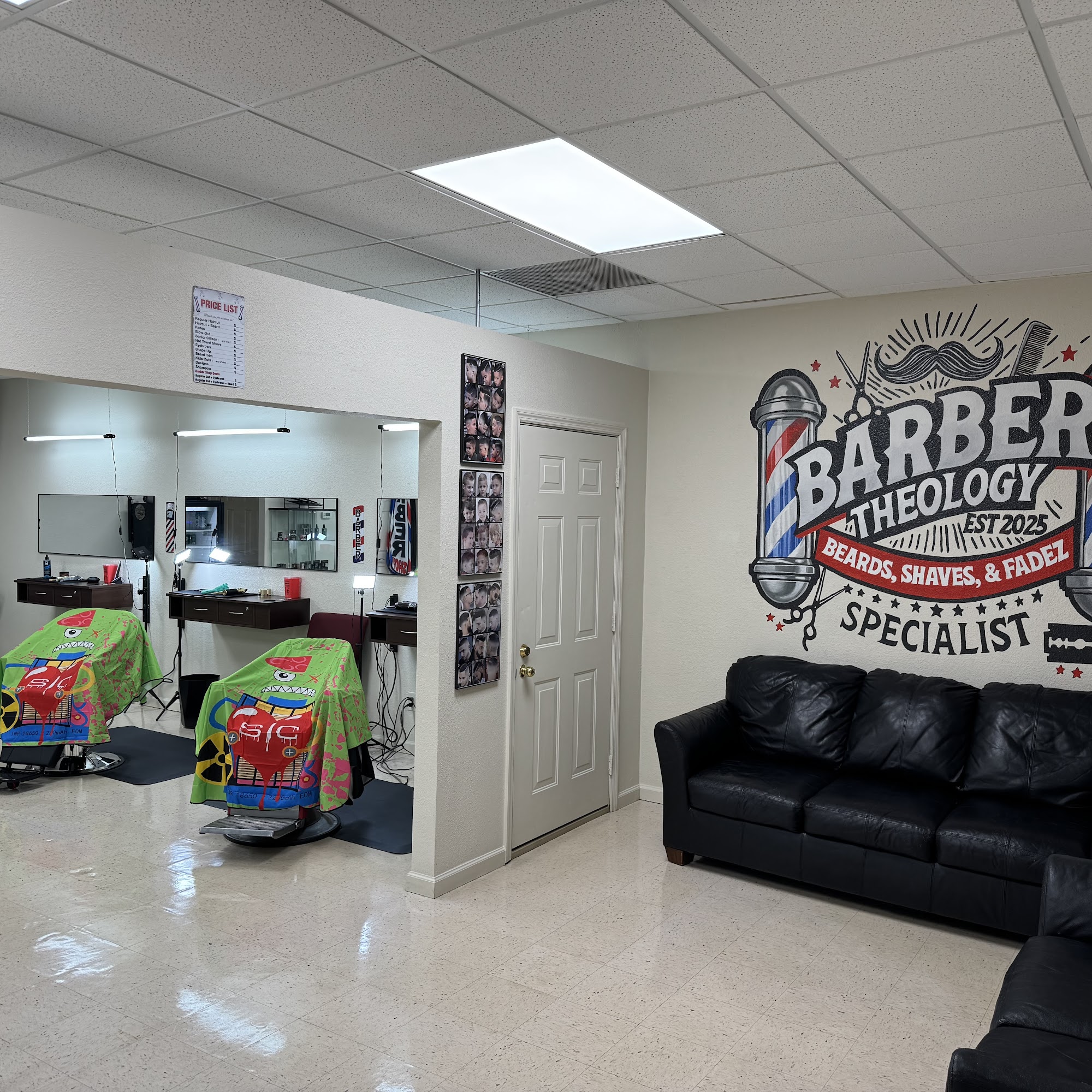 Barber Theology Ink. Barbershop