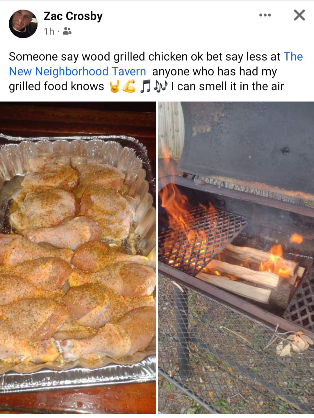 The New Neighborhood Tavern Menu