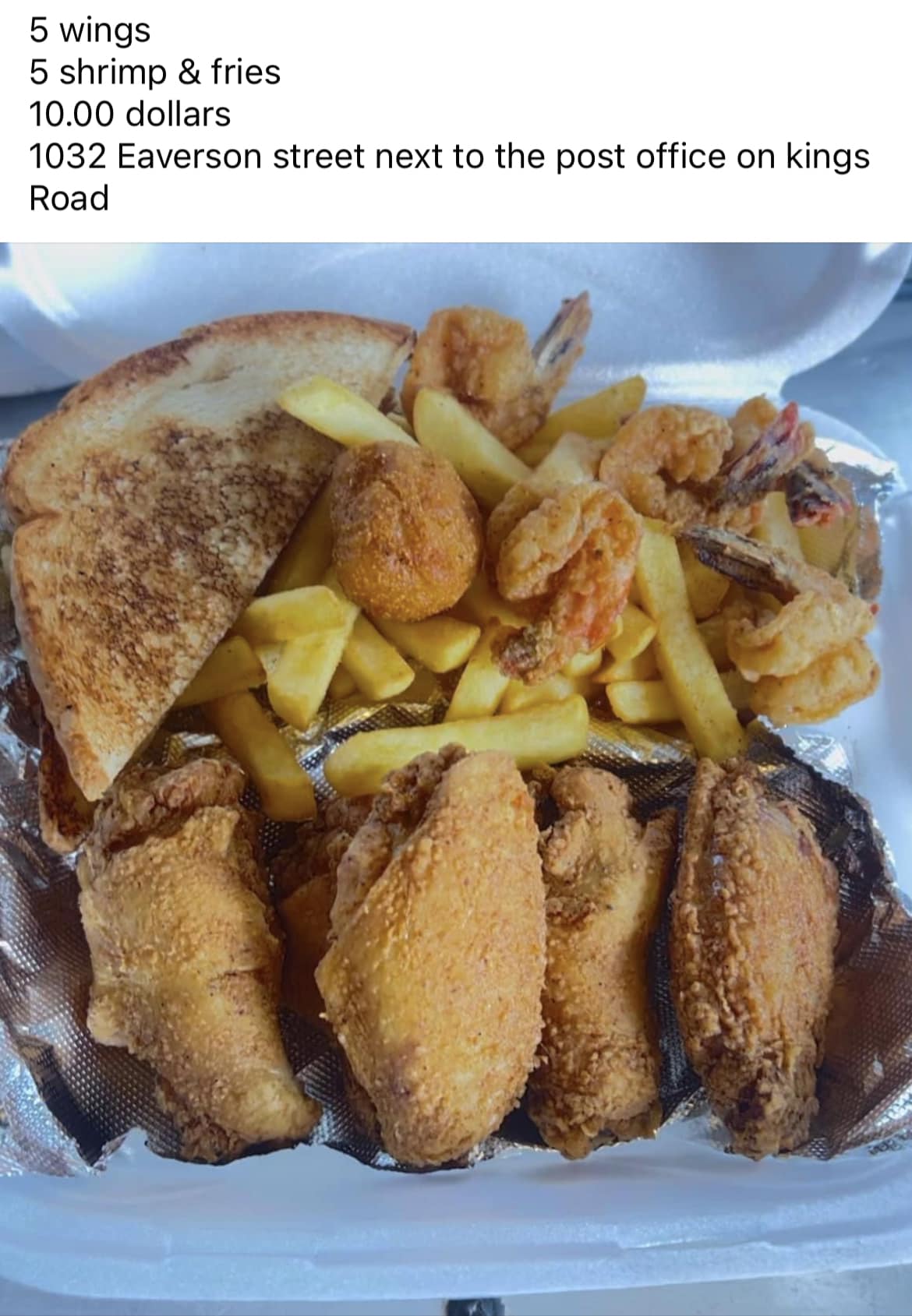 Shocz Mobile Kitchen & Catering Menu