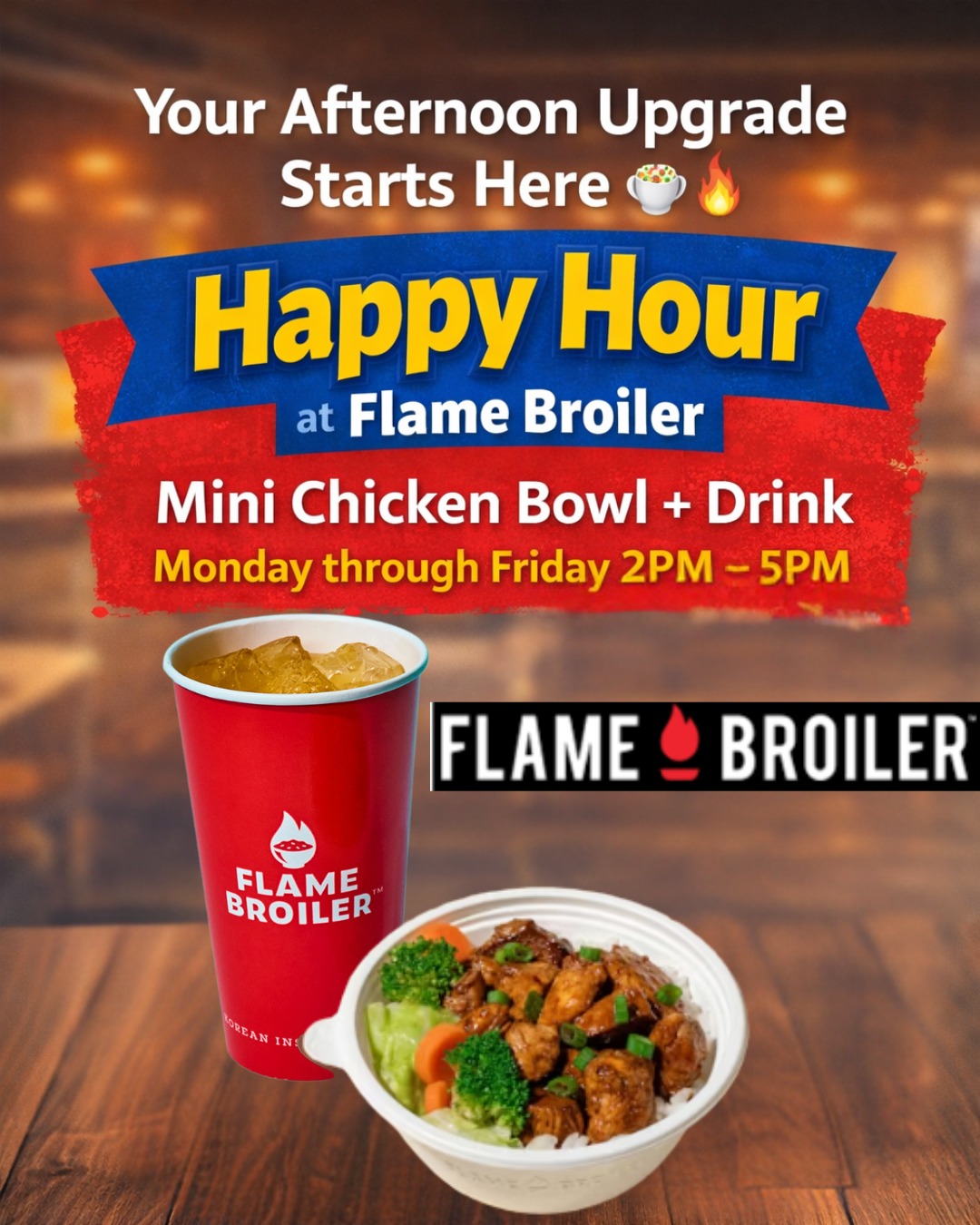 Flame Broiler Menu