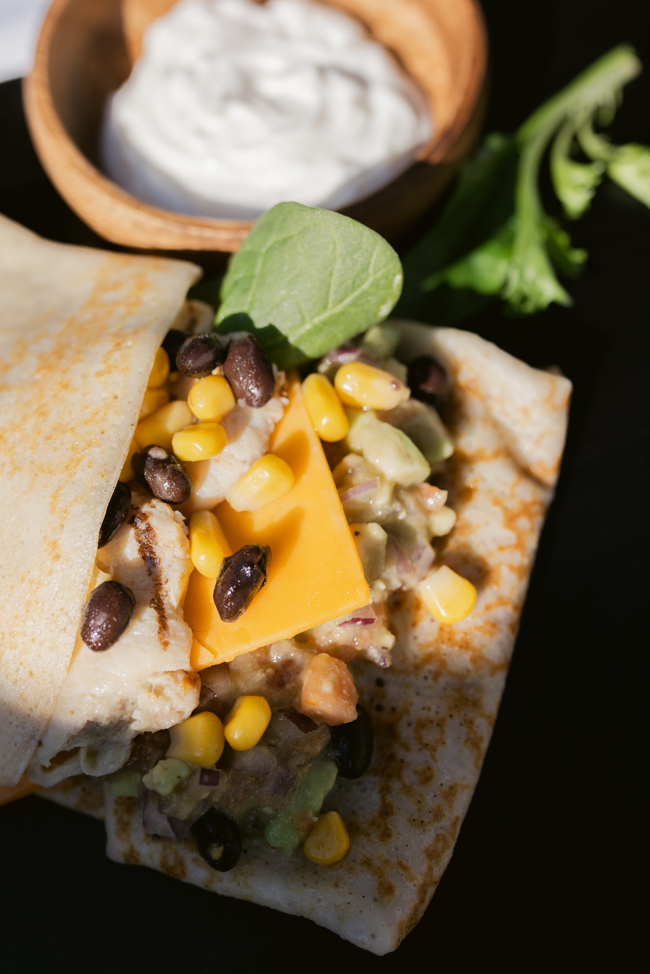 Holy Crepe Cafe Food Truck Menu