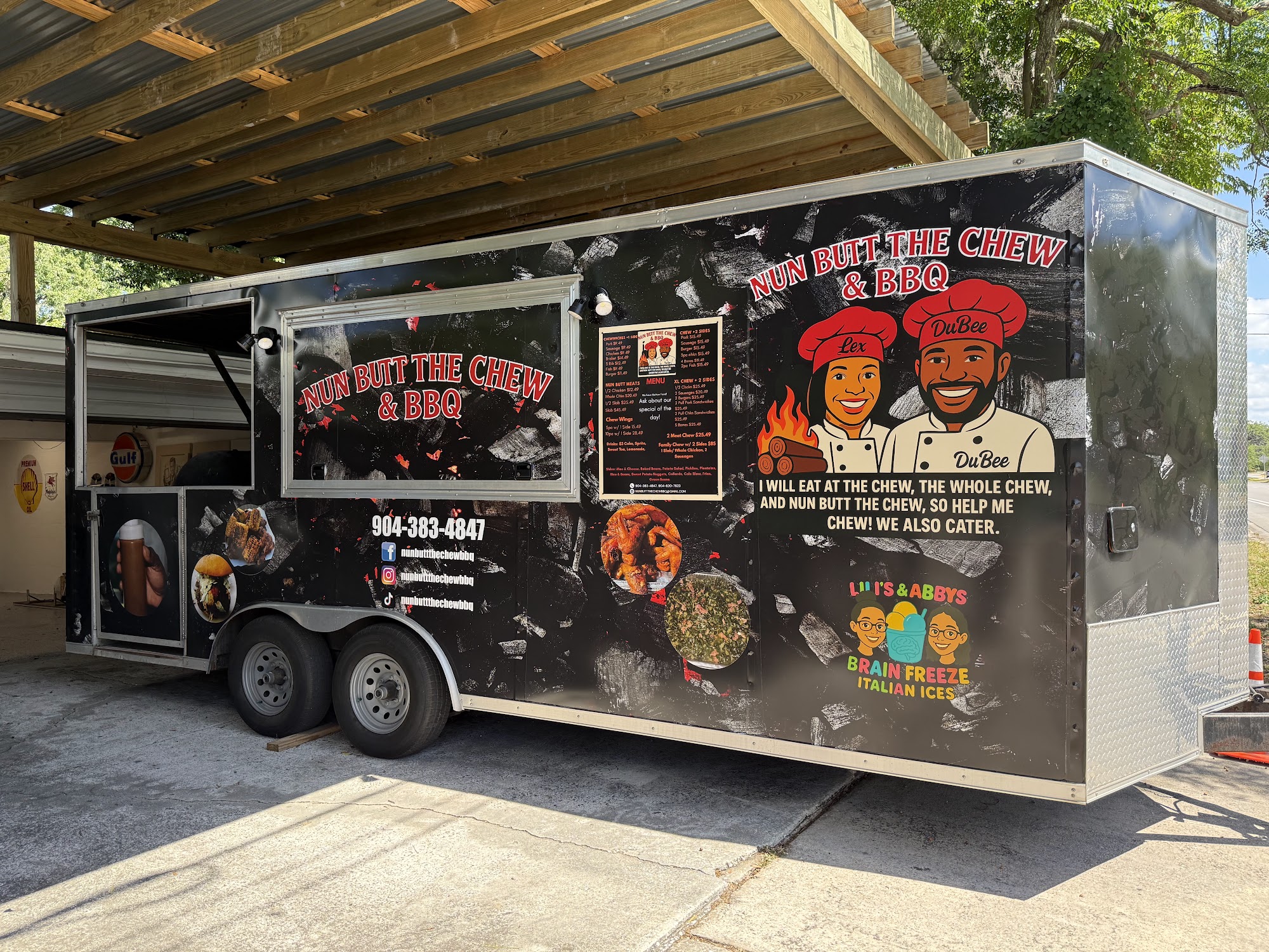 Nun Butt The Chew & BBQ Menu