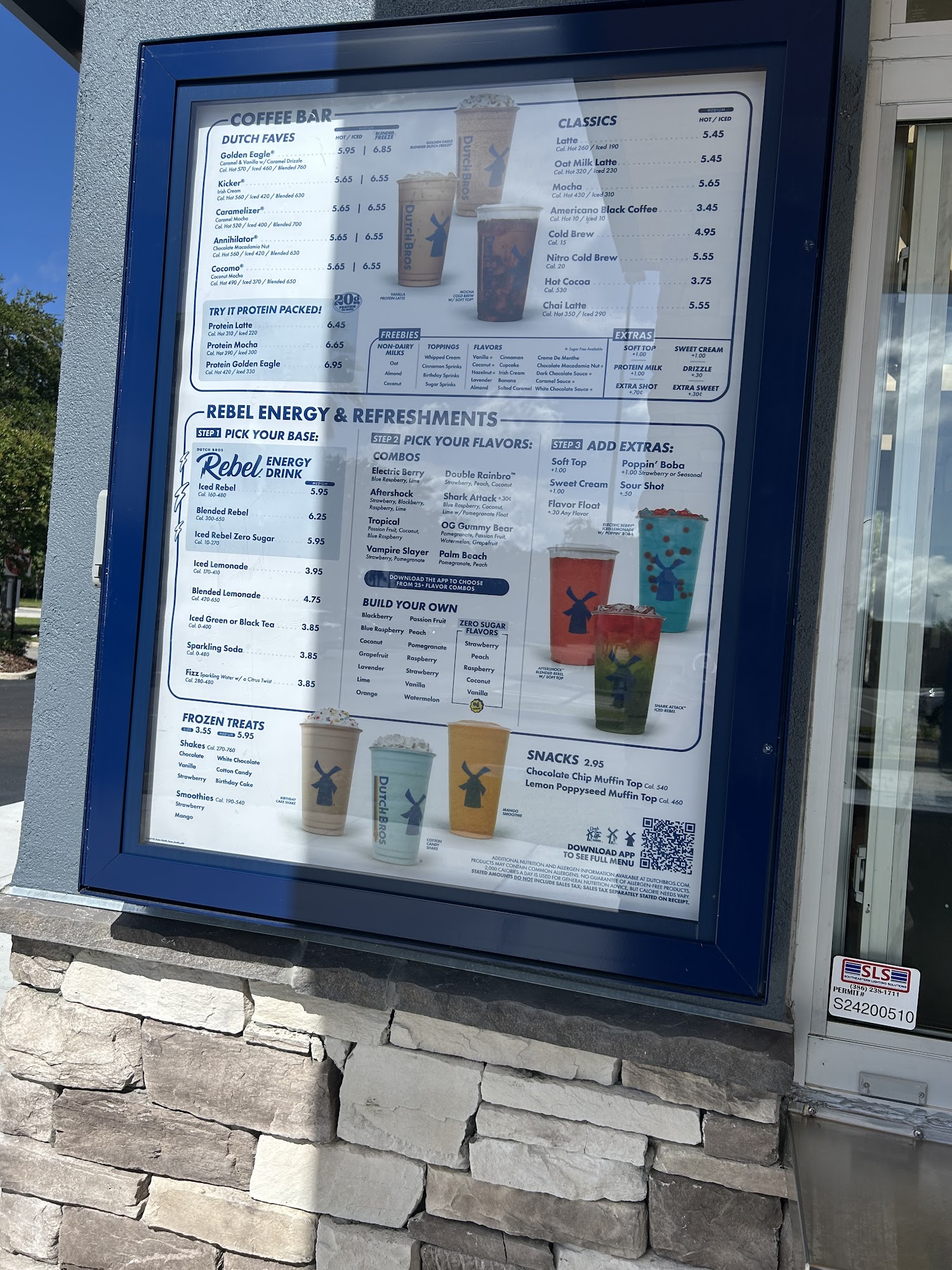 Dutch Bros Coffee Menu