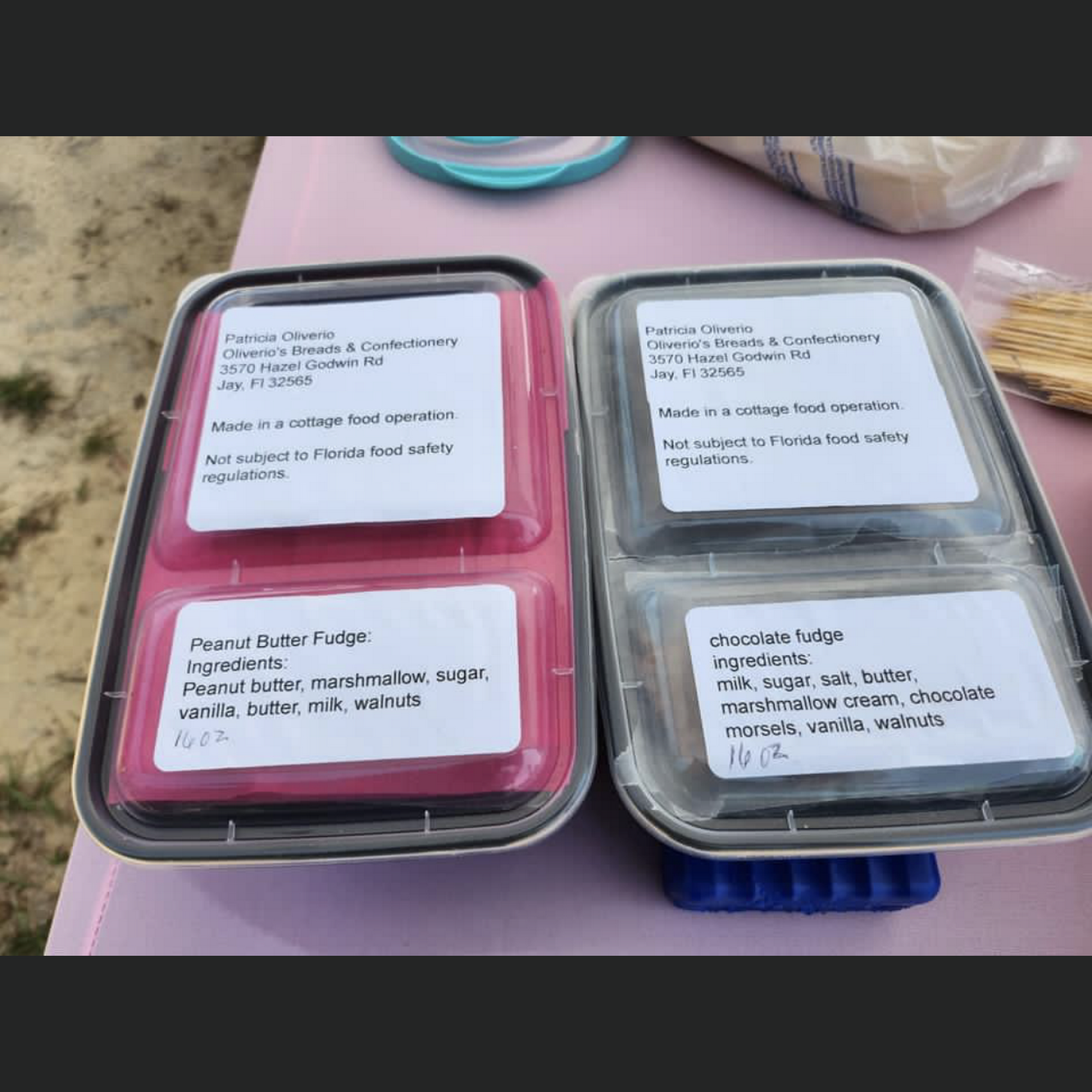 OLIVERIO'S BREADS & CONFECTIONERY Menu