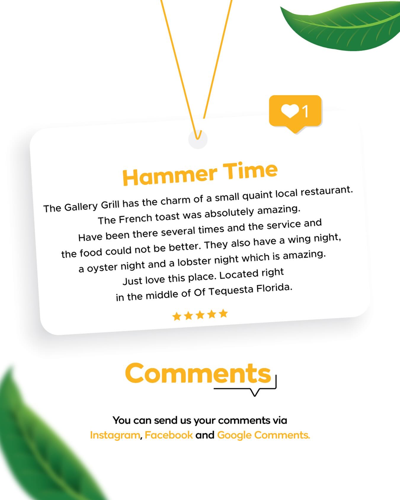 Gallery Grille Jupiter