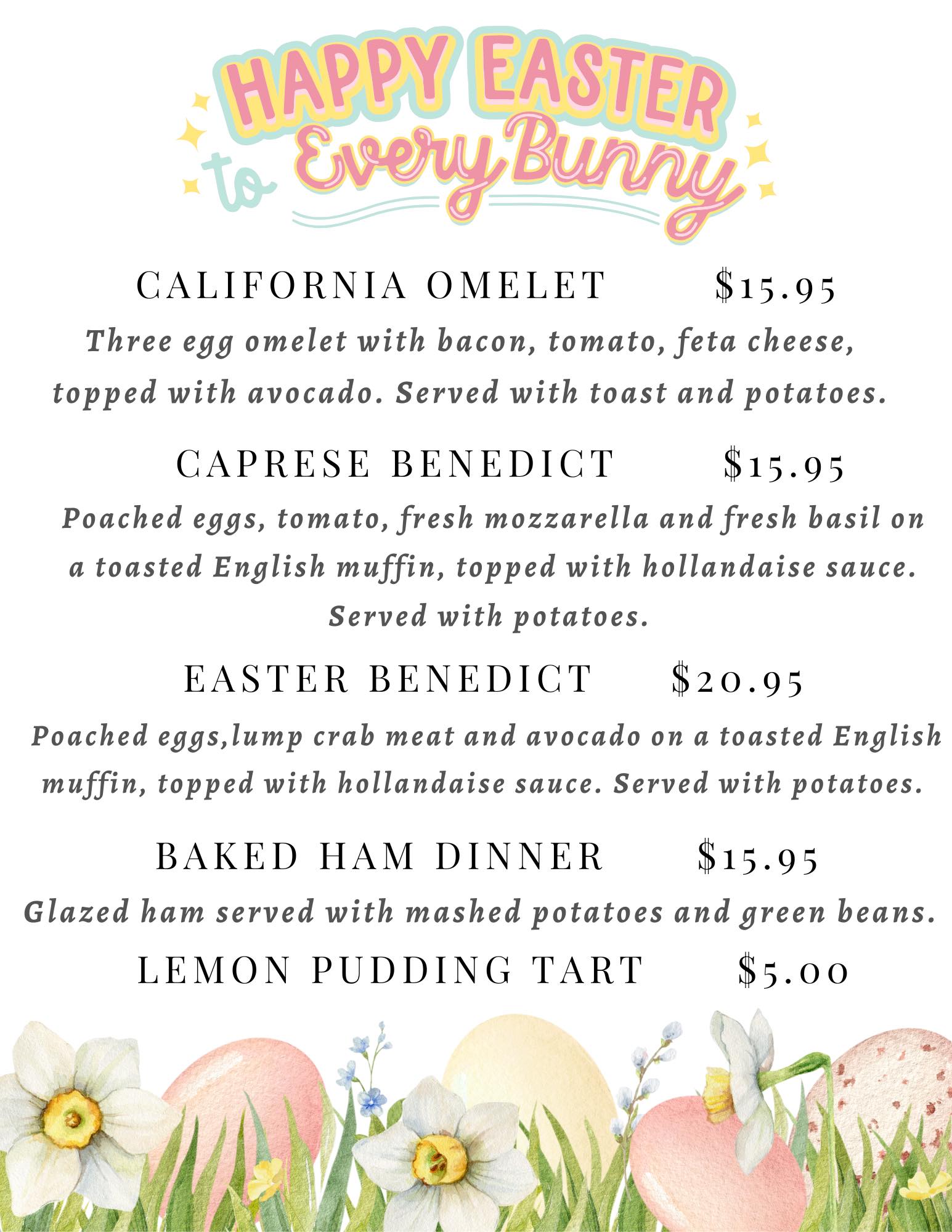Rise & Grind - Jupiter Farms Menu