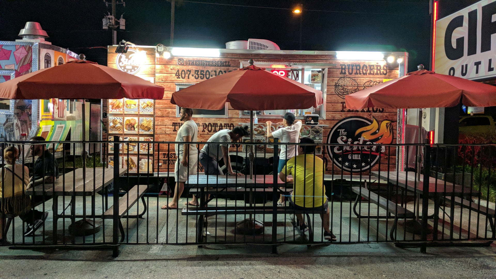 The Sisters Grill Menu