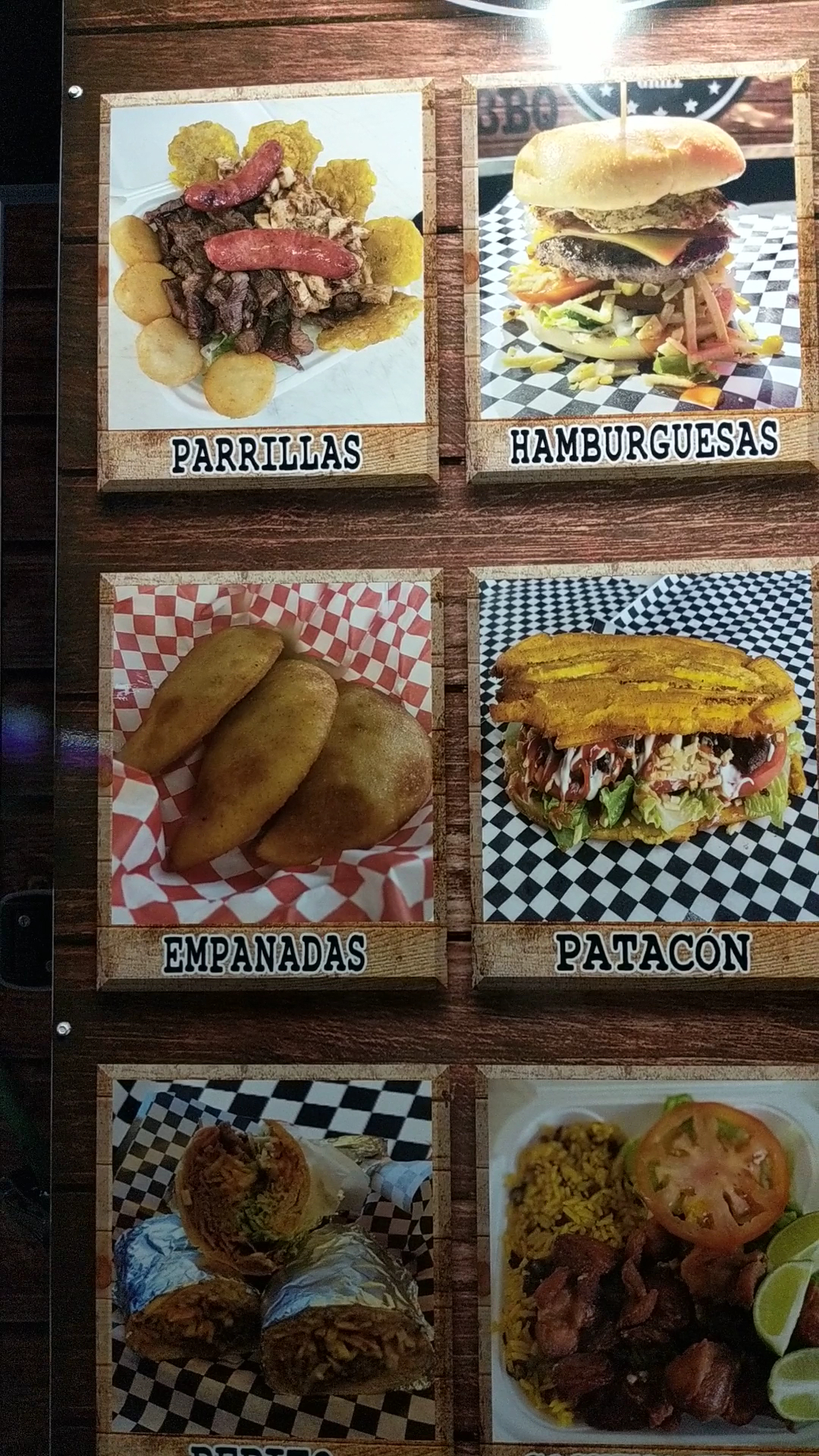 The Sisters Grill Menu