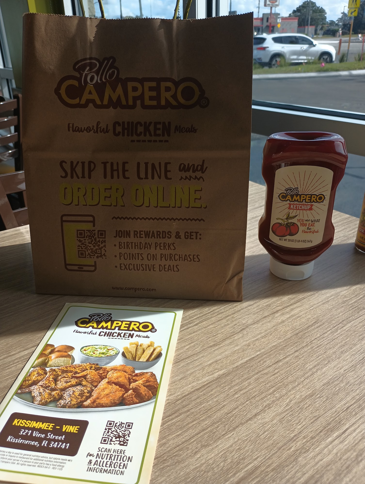 Pollo Campero Menu