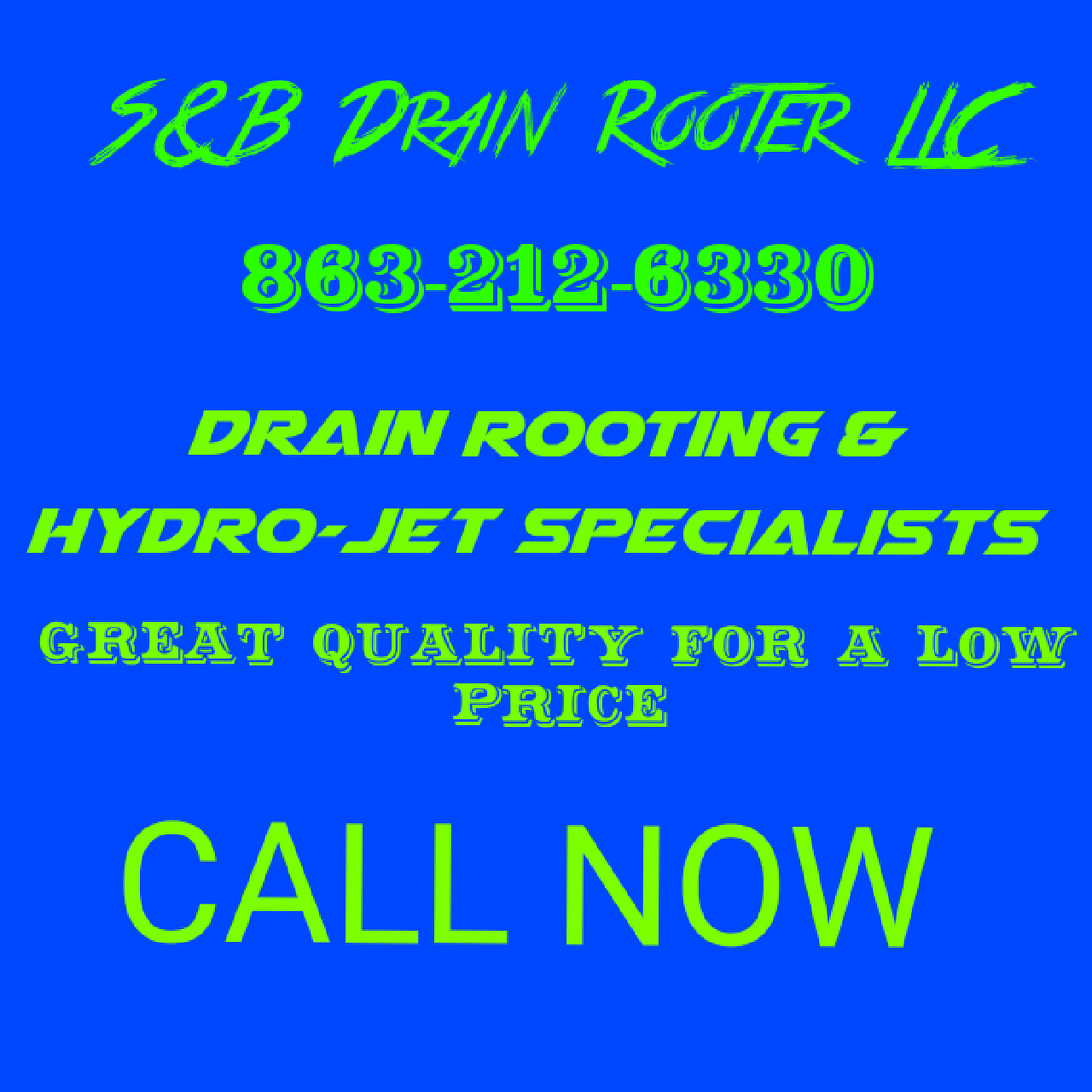 S&B Drain Rooter
