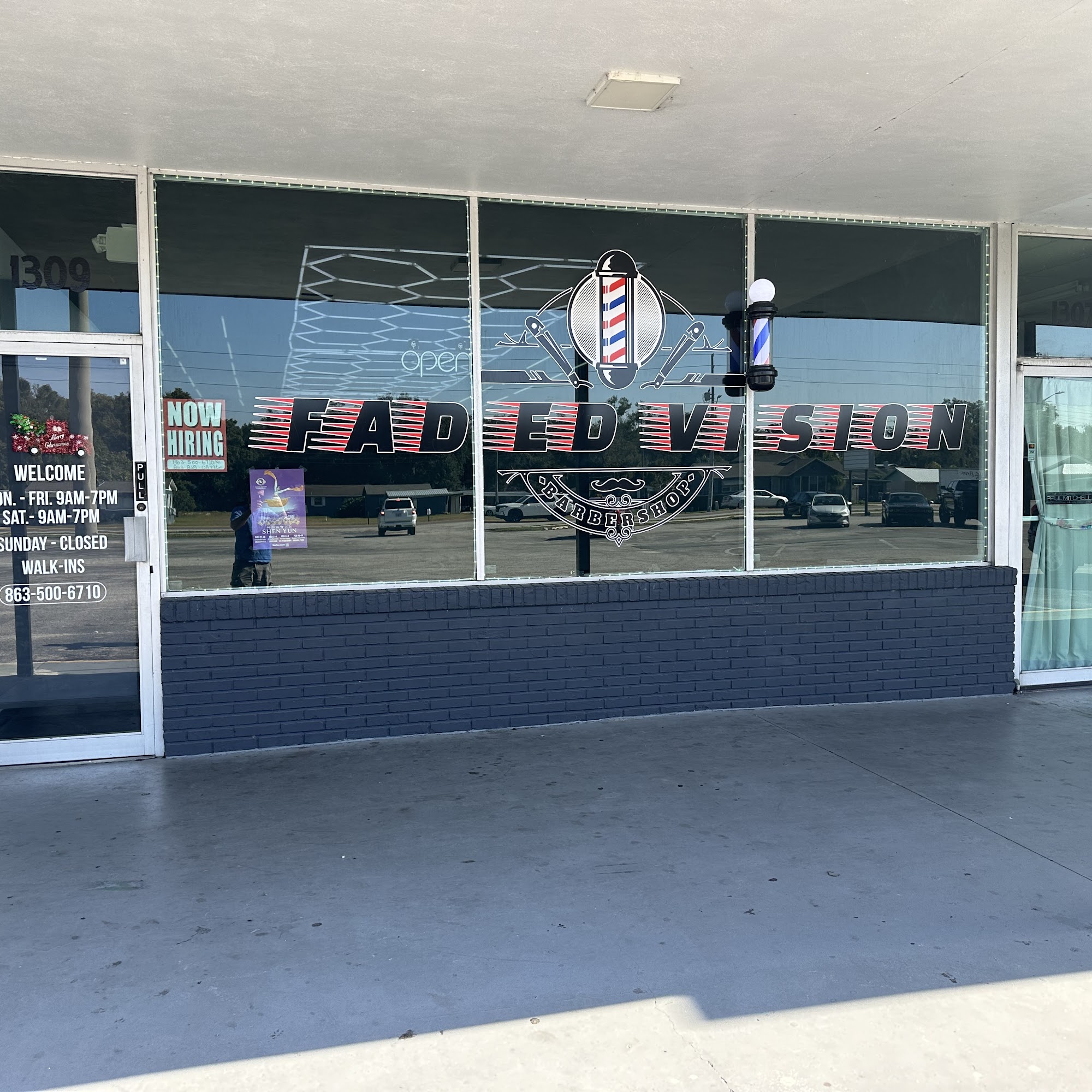 Faded visión barbershop 1309 N Combee Rd, Lakeland Florida 33801