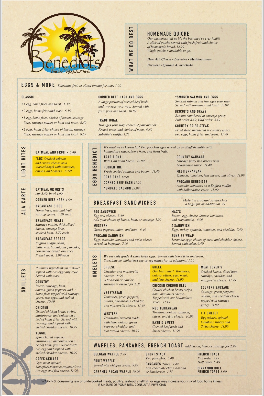 Benedict's Restaurant Largo