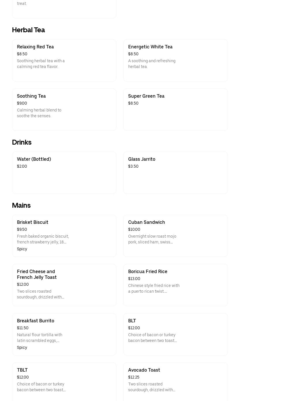 Exoud Exotics International Cafe and 21+ Cannabis Dispensary: Latin Fusion - Empanadas, Cubans, Sandwiches, Pinchos Menu