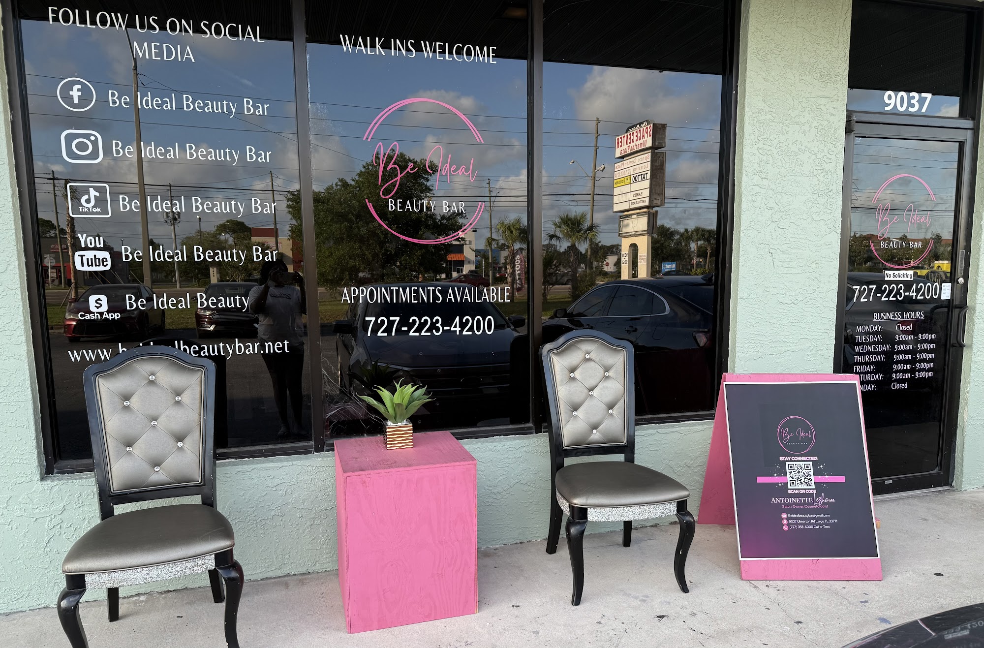 Be Ideal Beauty Bar 9037 Ulmerton Rd, Largo Florida 33771