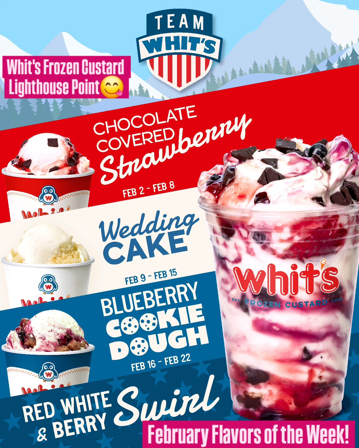 Whit's Frozen Custard - Lighthouse Point Lighthouse Point