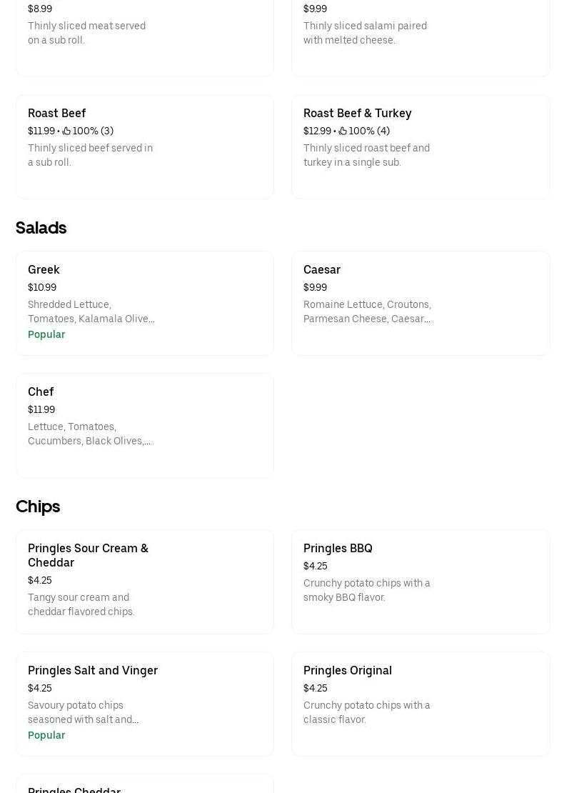 Mystical Munchies Foods Menu