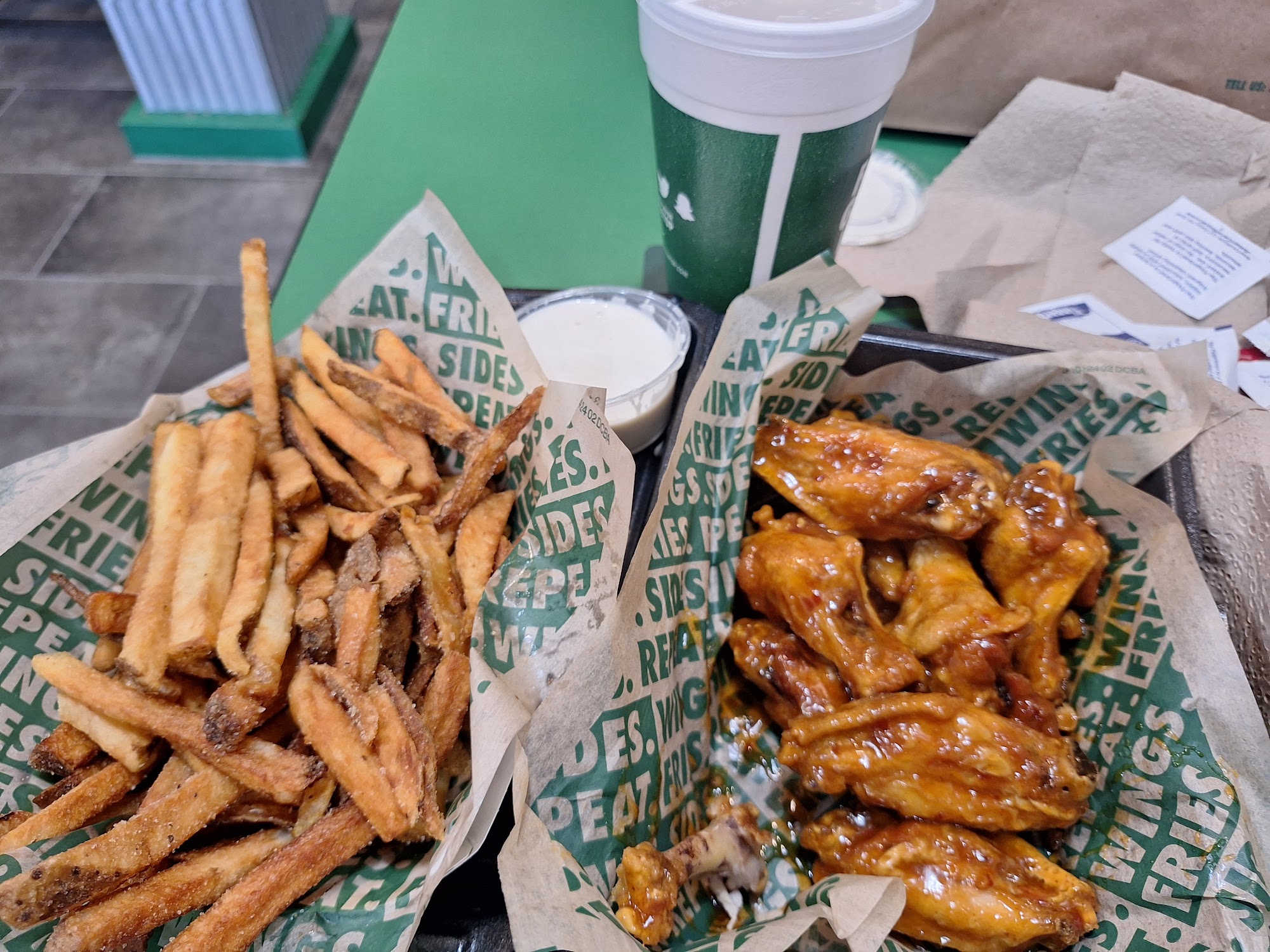 Wingstop Menu