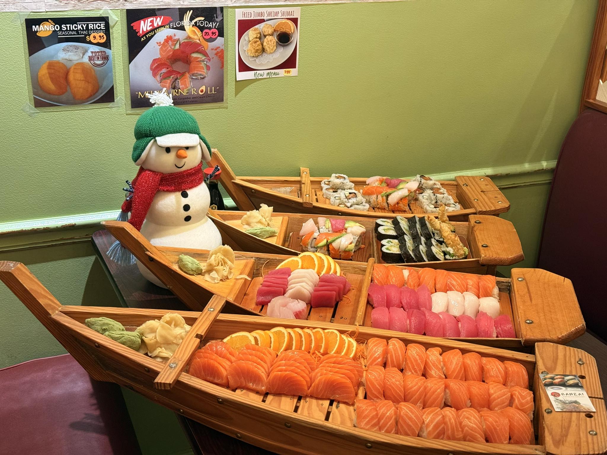 Banzai Sushi & Thai Restaurant Melbourne